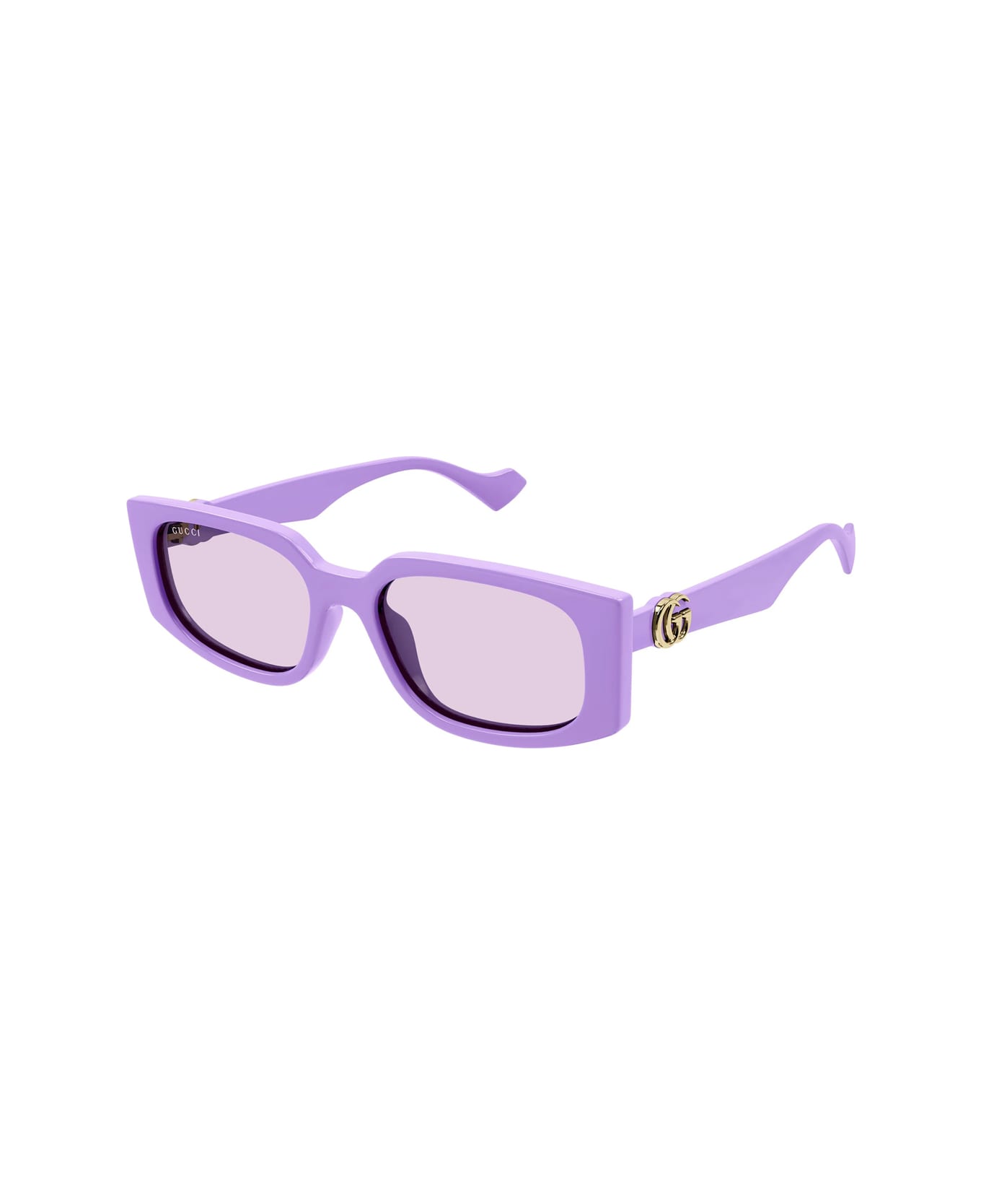 Gucci Eyewear Gucci Gg1534s Line Gg Logo Sunglasses - Viola サングラス