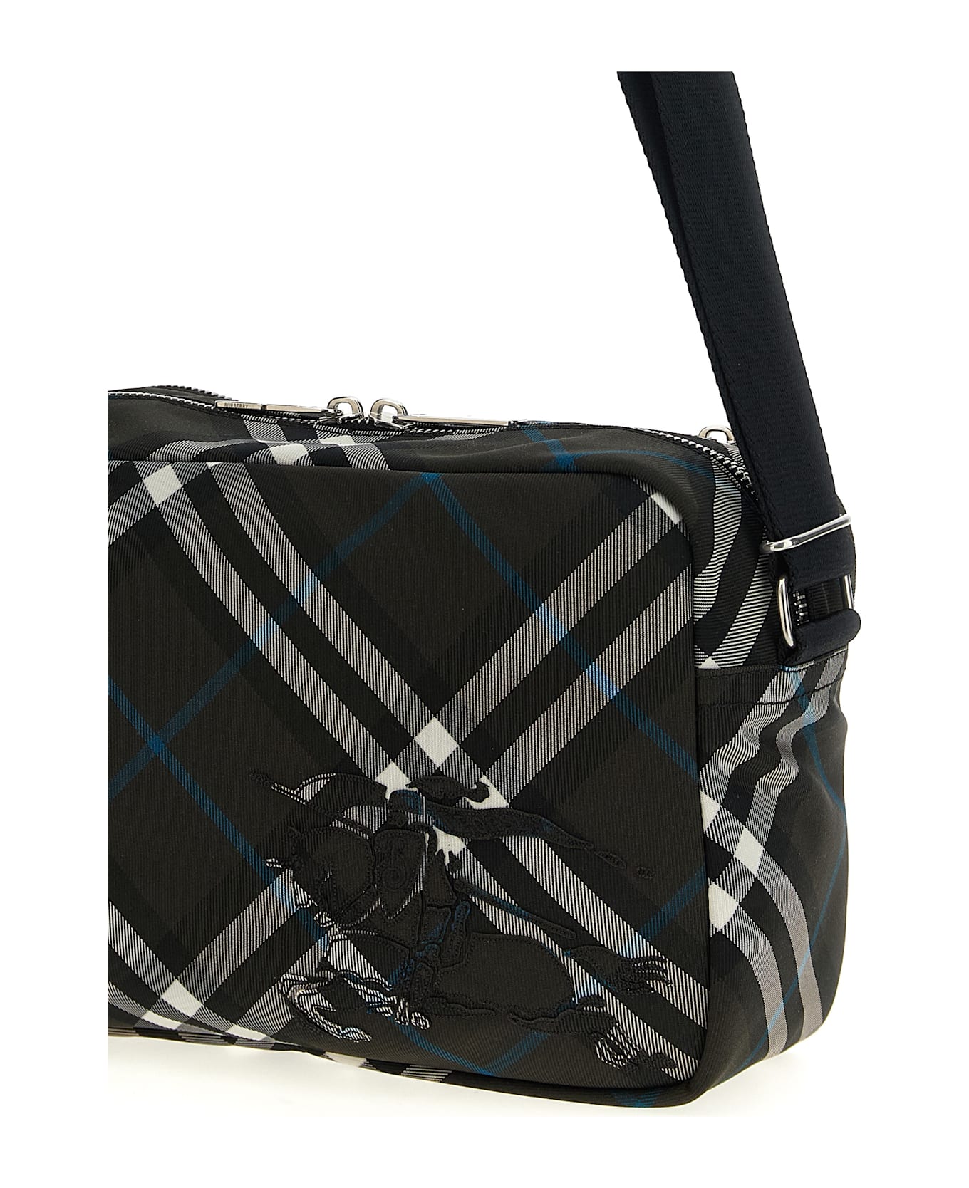 Burberry 
check
 Crossbody Bag - Black  