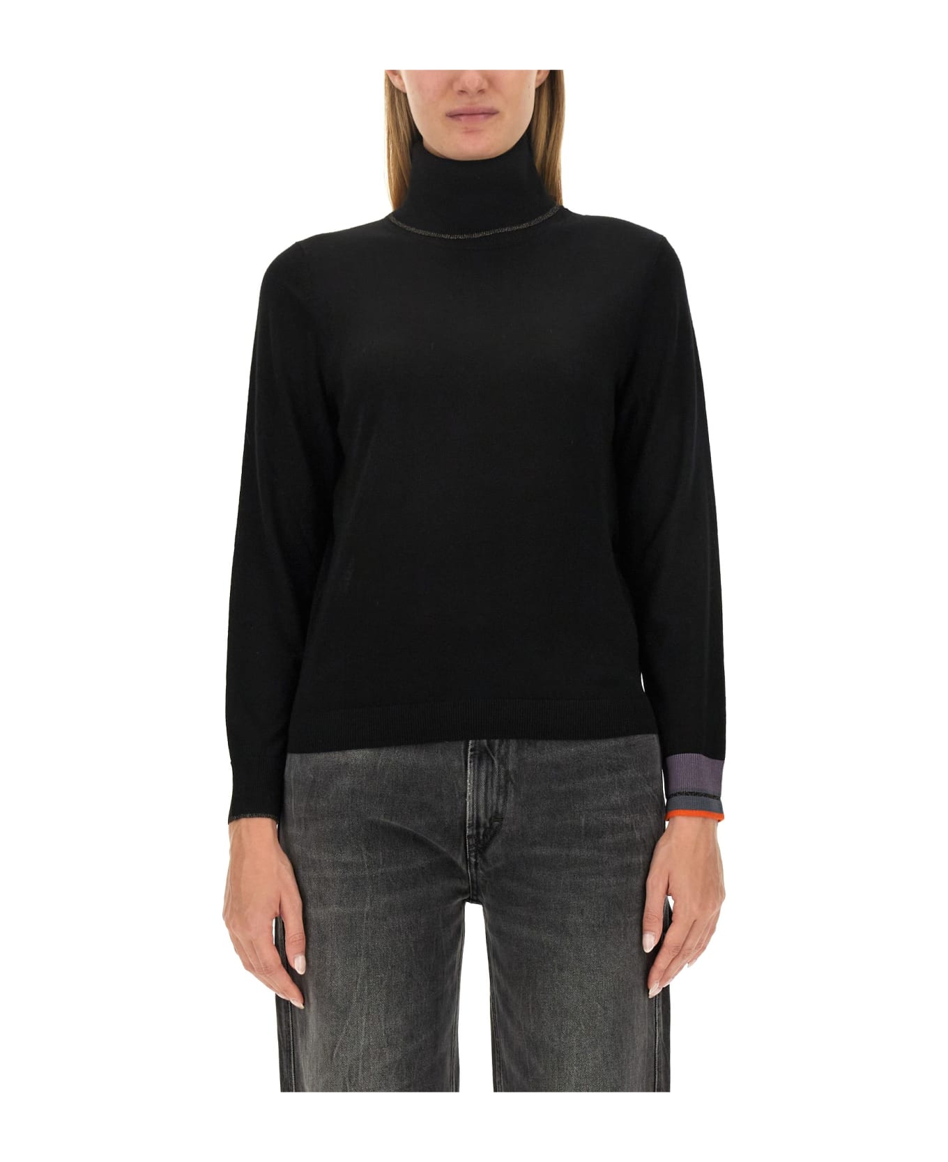 PS by Paul Smith Turtleneck Shirt - NERO