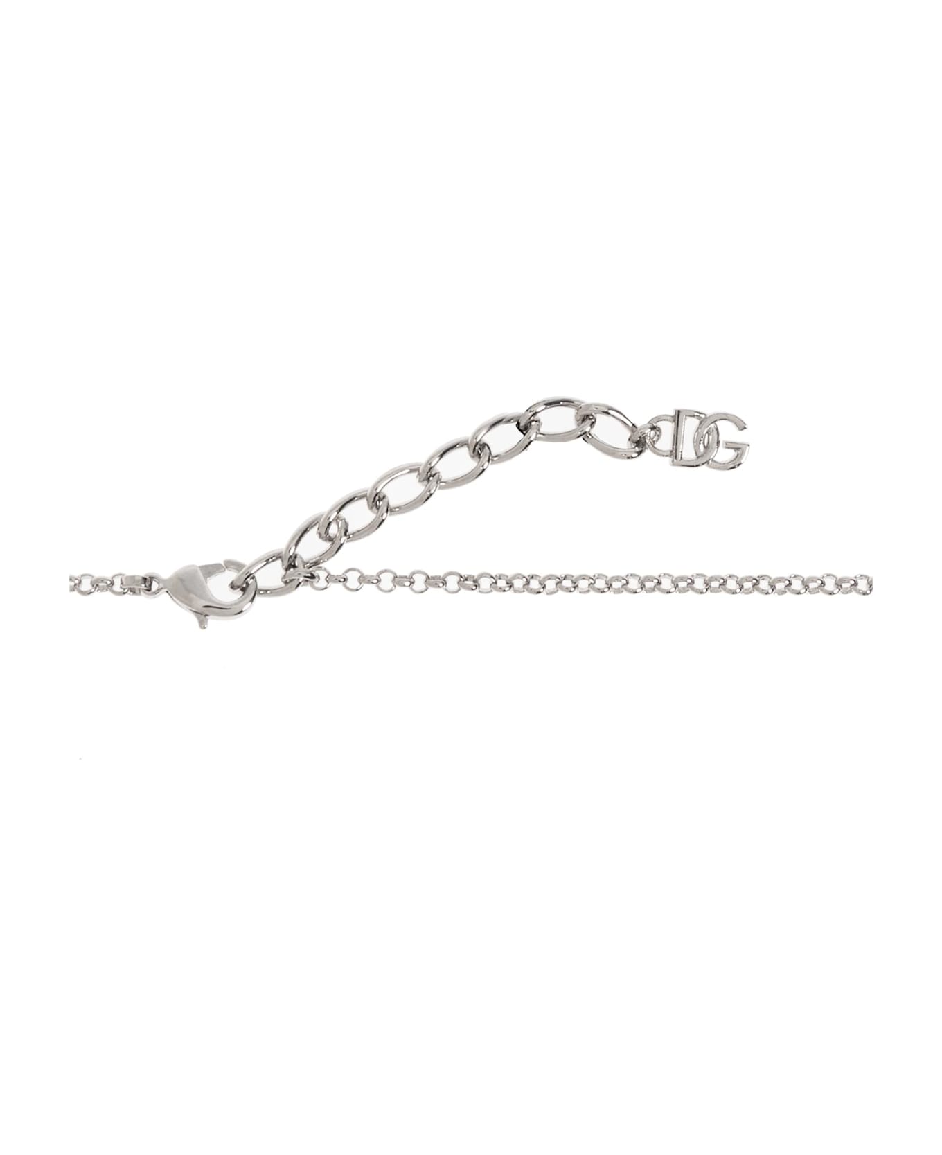 Dolce 
Gabbana Necklace With Logo-shaped Pendant