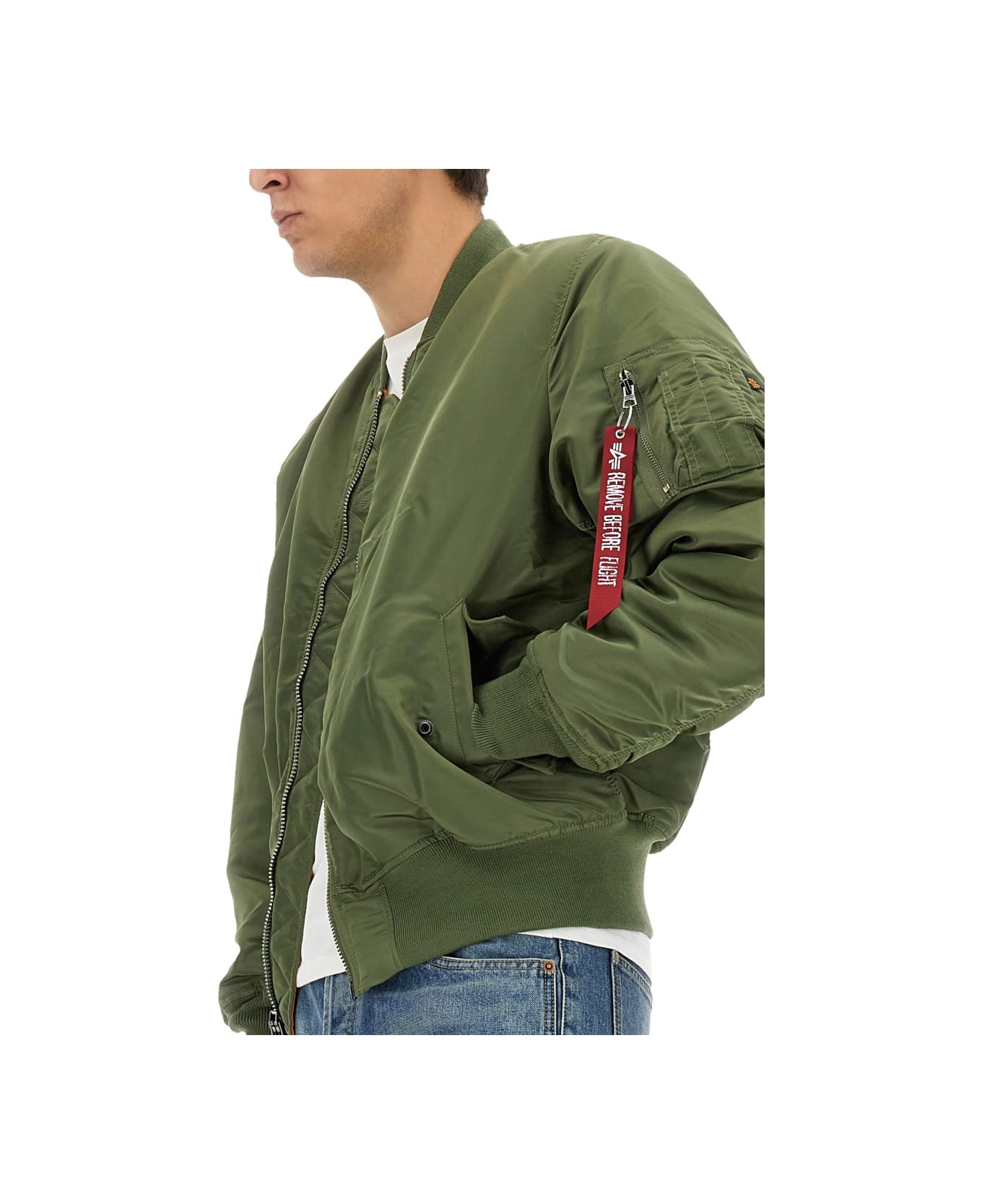 Alpha Industries Bomber "ma-1" - GREEN