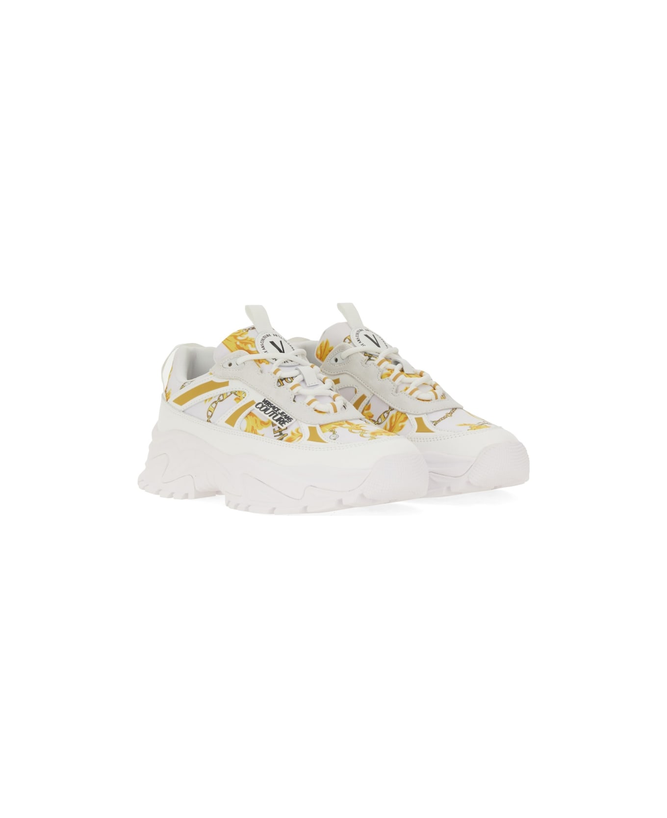 Versace Jeans Couture Womens
 Sneakers - WHITE