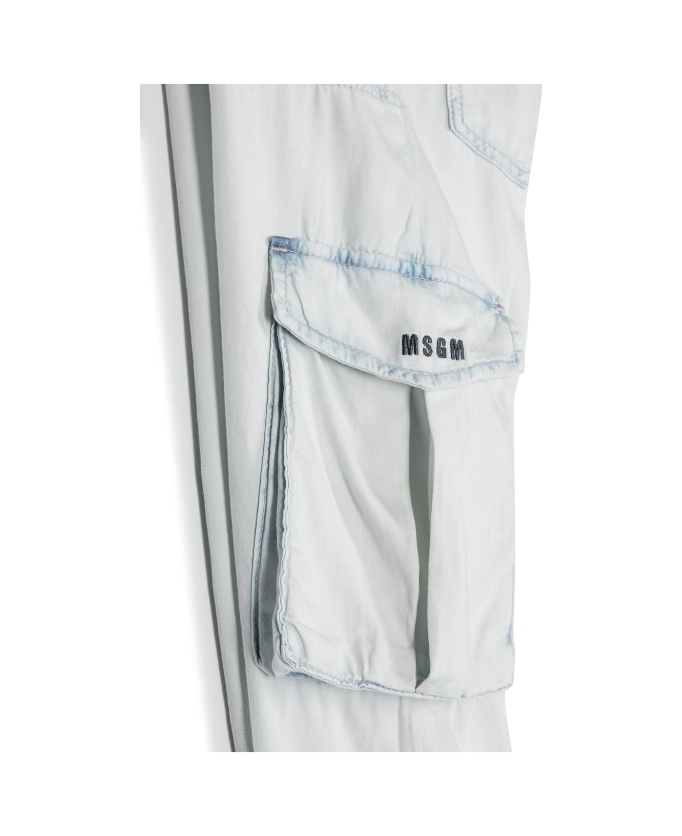 MSGM Jeans Cargo - Blue