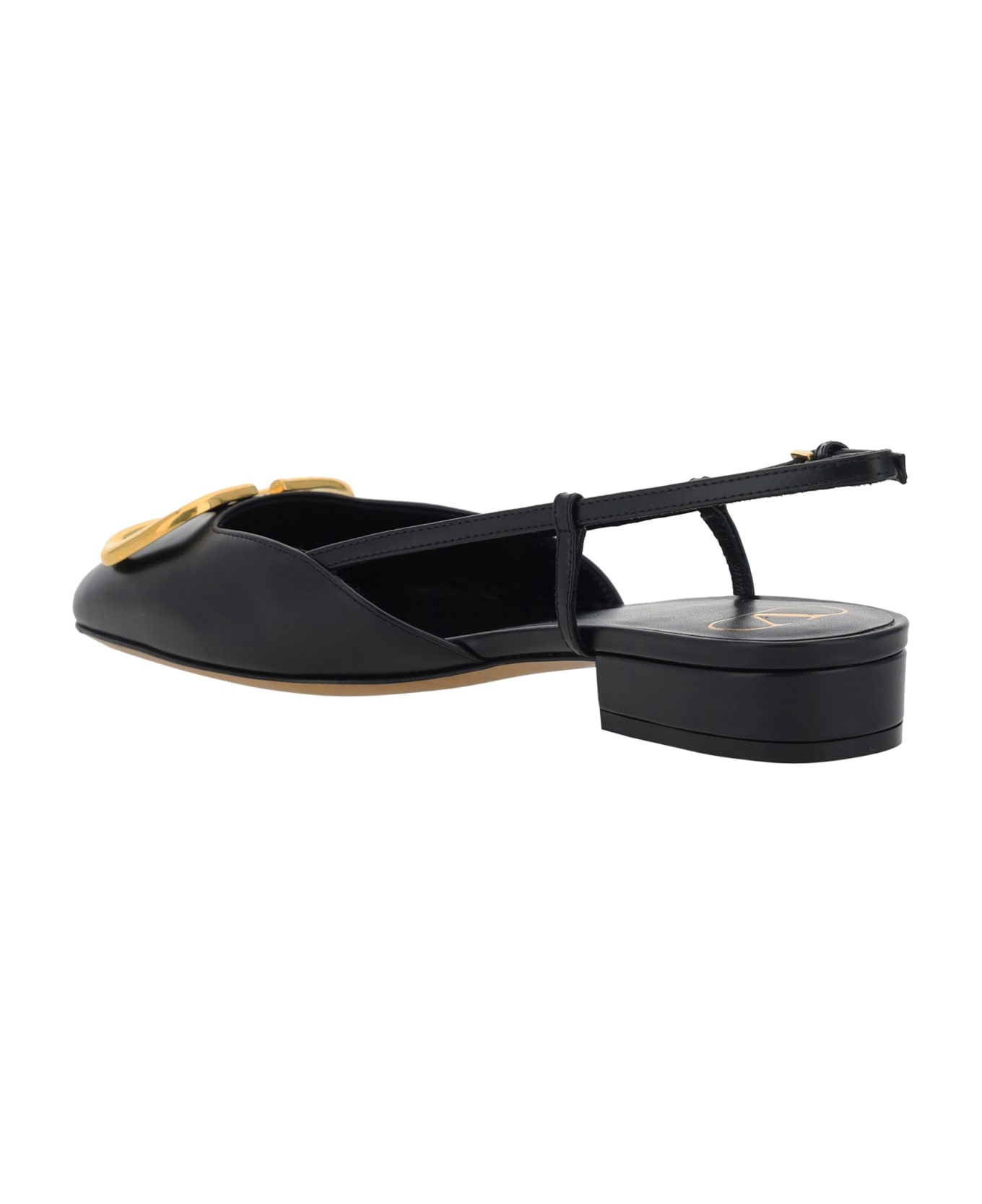 Valentino Garavani Vlogo Ballerinas - Nero