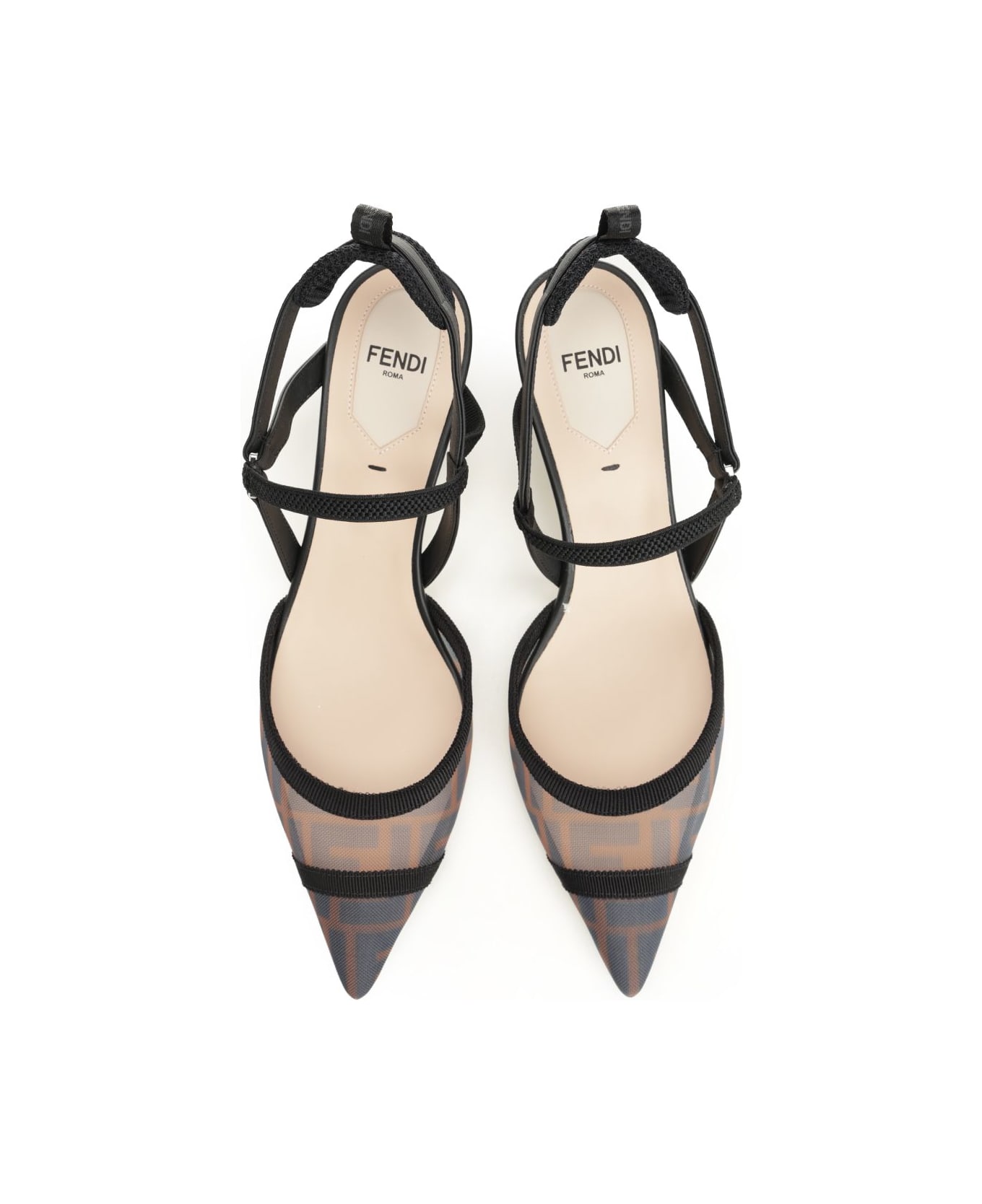Fendi 
colibrì Lite
 Slingbacks - BLACK