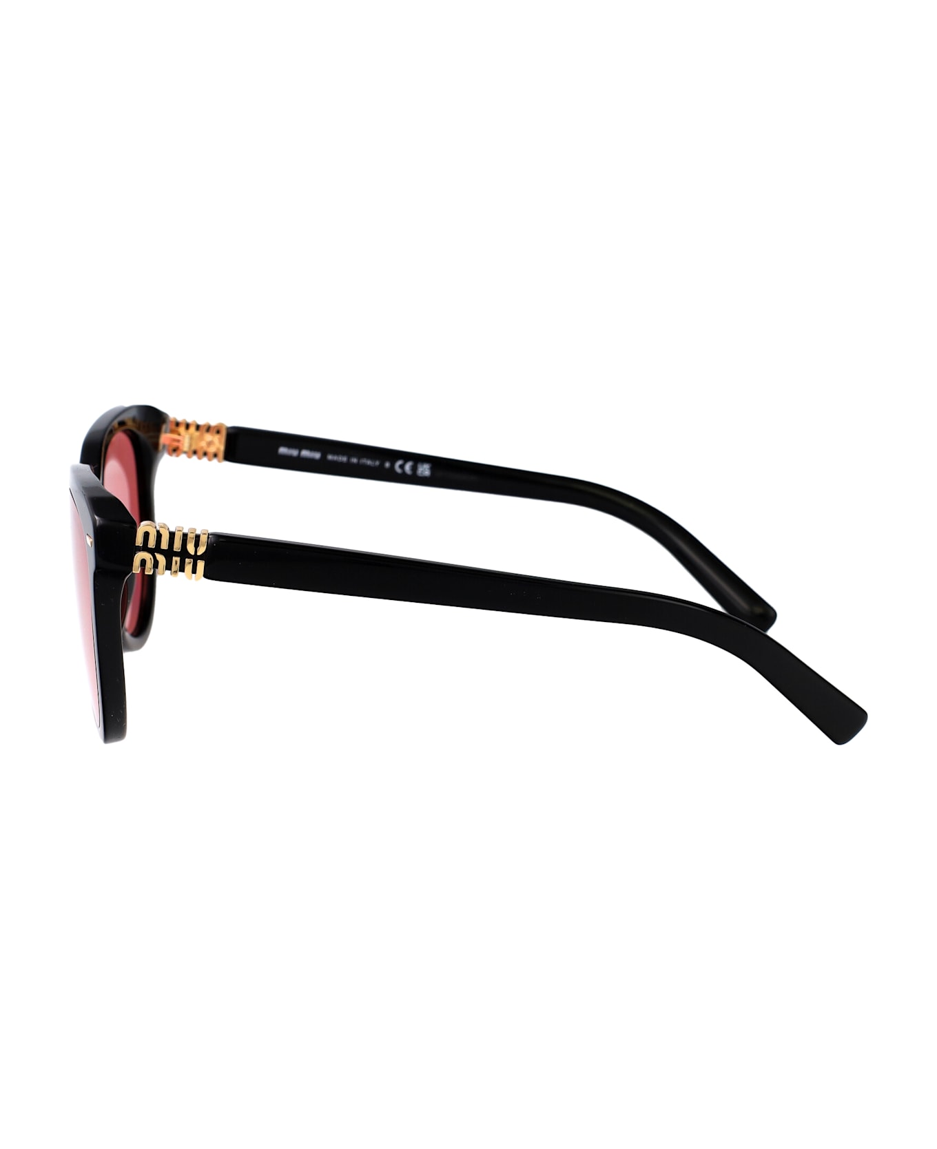 Miu Miu Eyewear 0mu 12zs Sunglasses - 16K1D0 Black