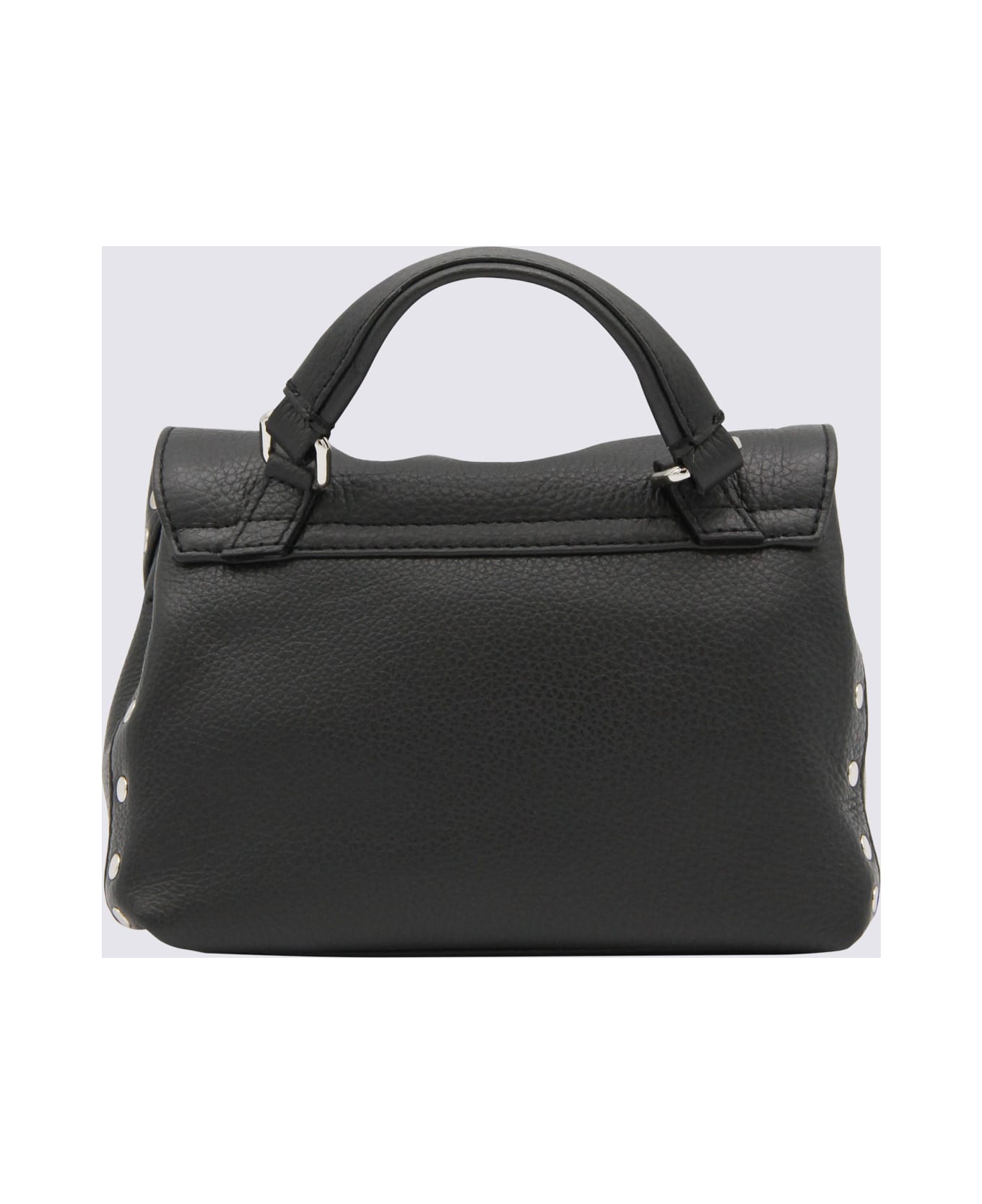 Zanellato Black Leather Postina Tote Bag - Black