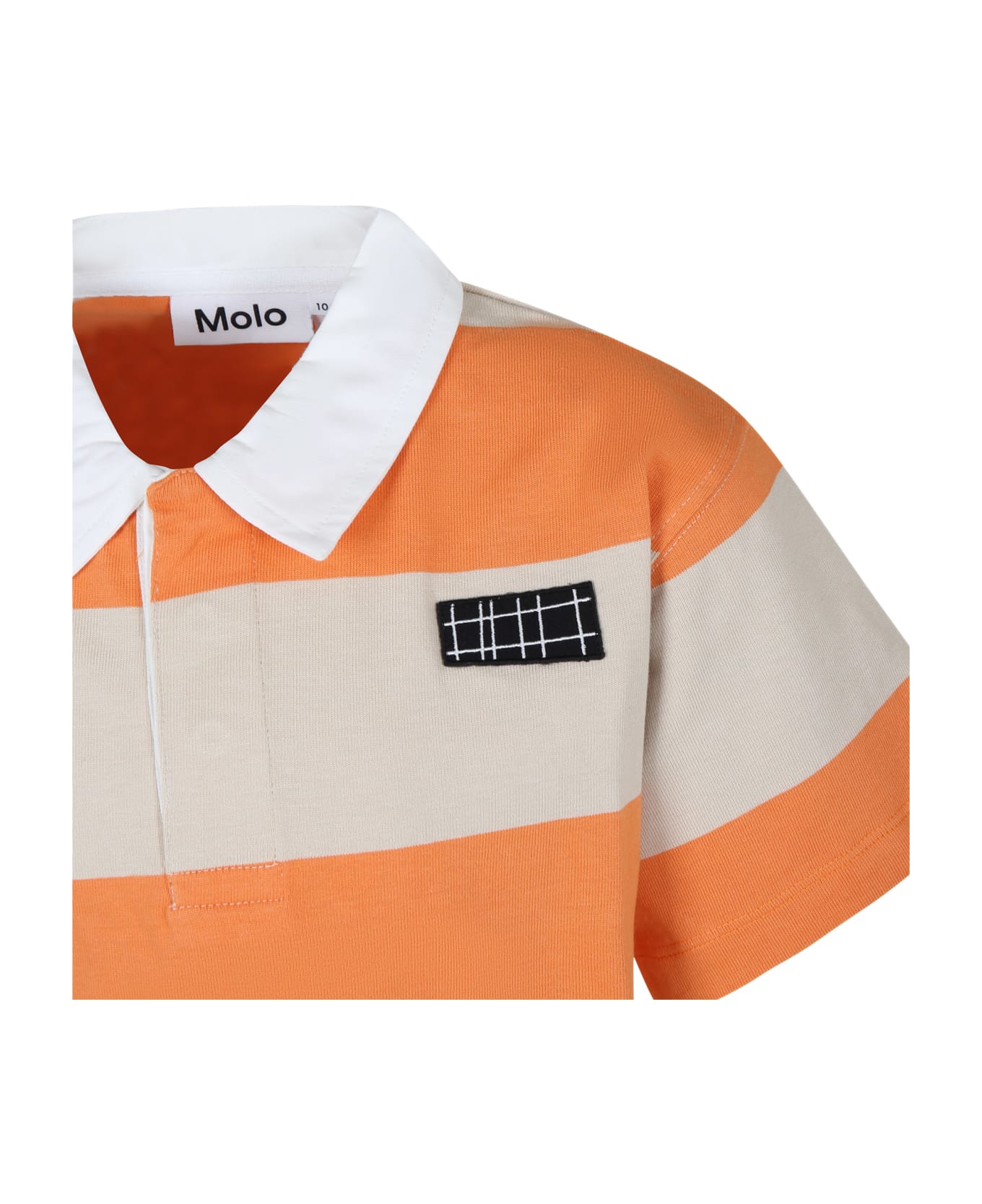 Molo Multicolor Polo Shirt For Kids - Multicolor