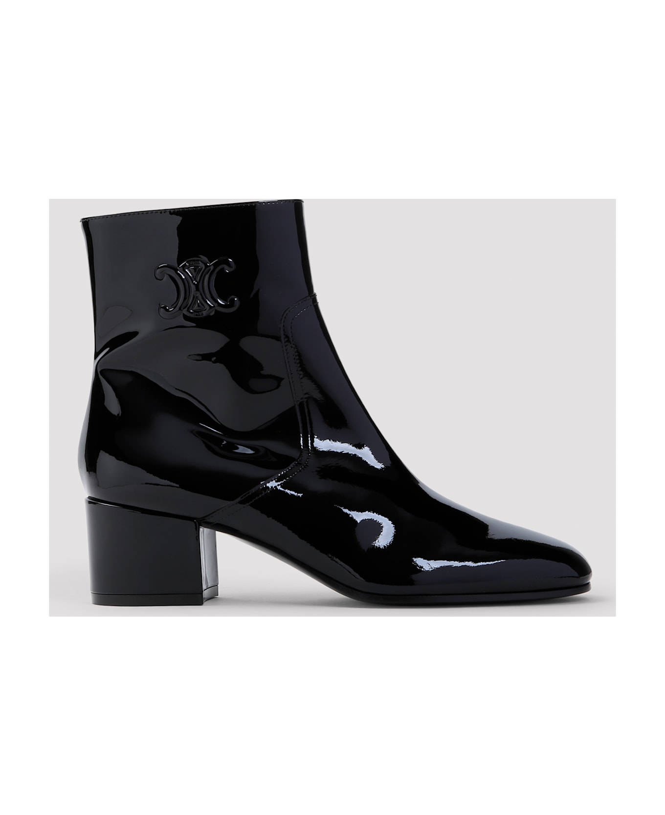 Celine Triomphe Zipped Boots - No Black