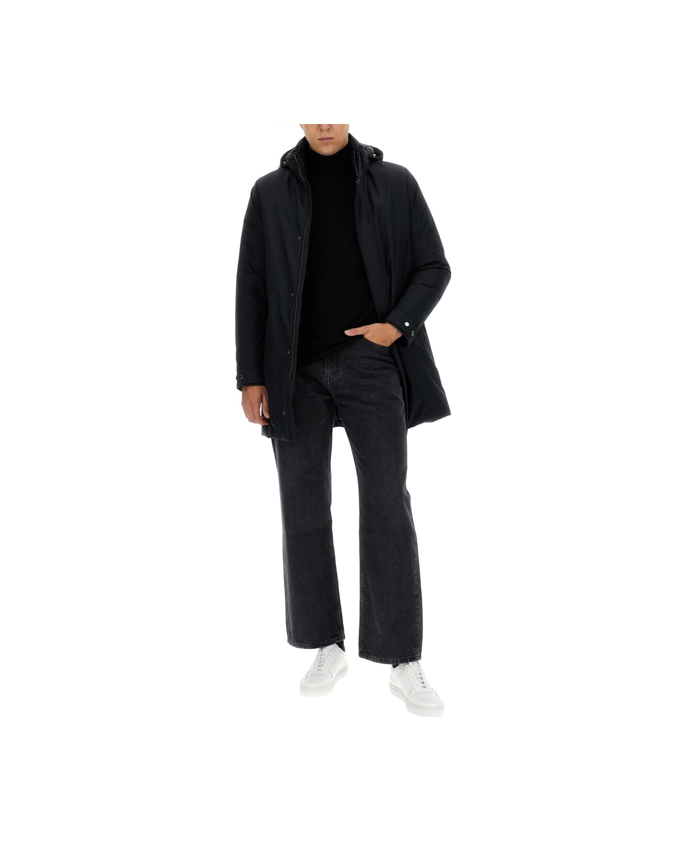 Moorer Jacket "vermont-ads" - BLUE