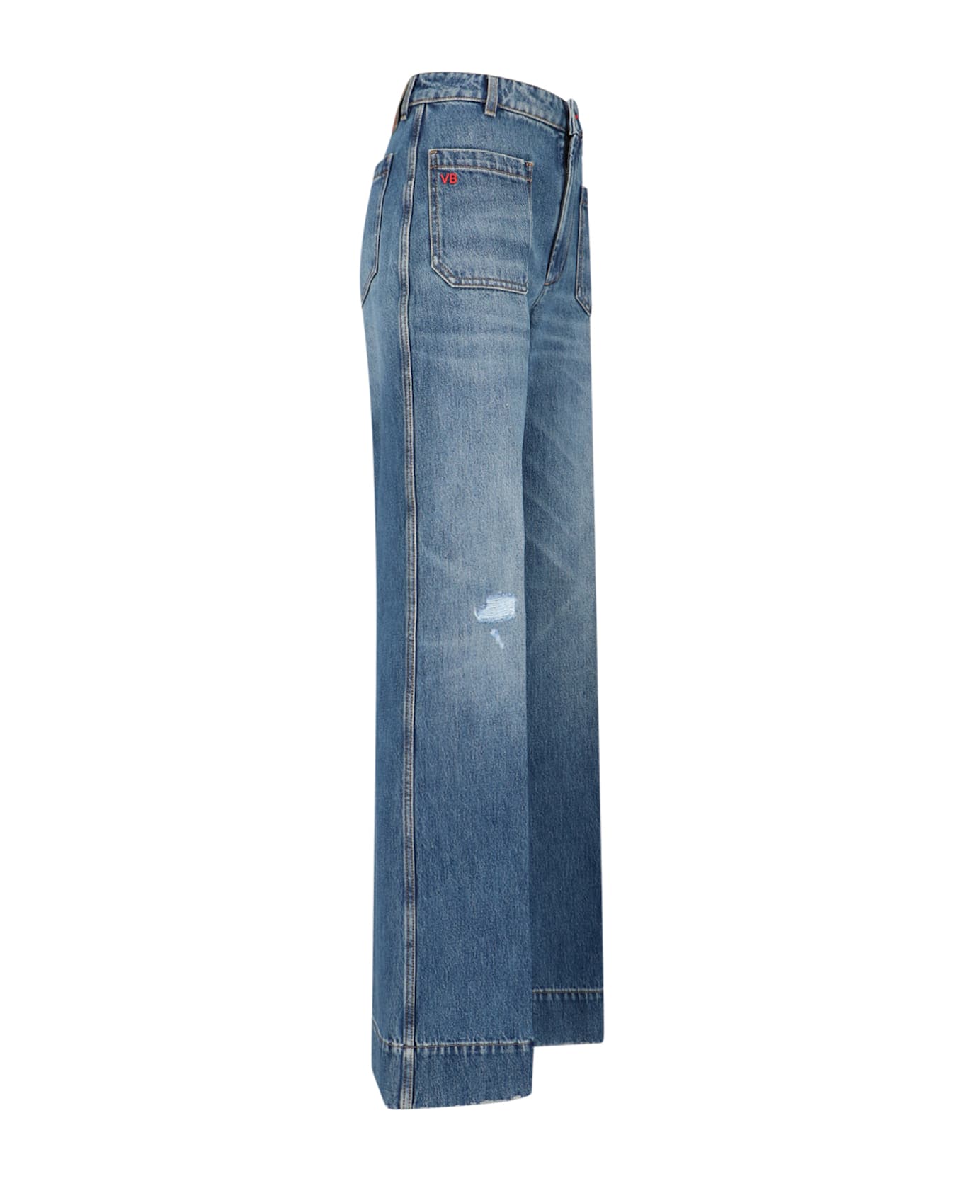 Victoria Beckham 'alina' Jeans - Blue