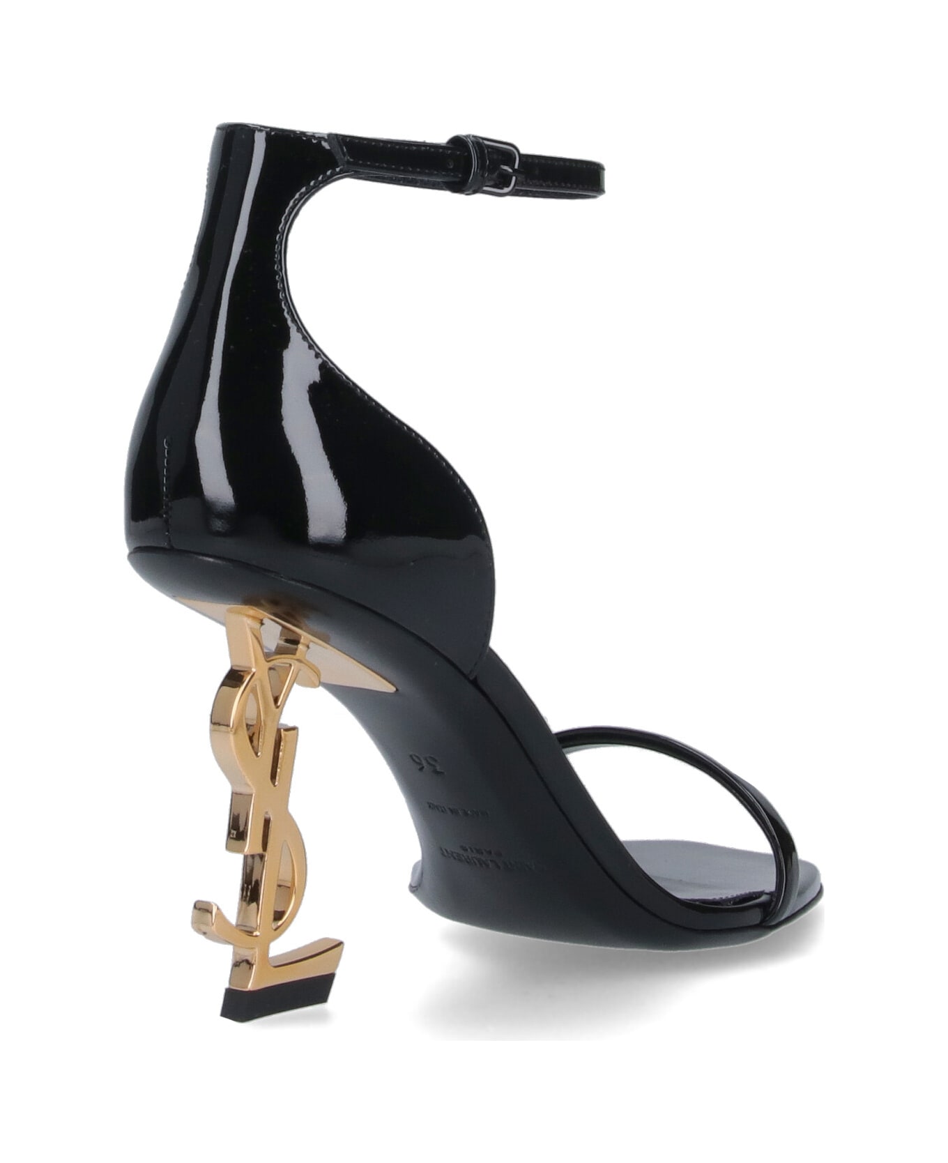 Saint Laurent 
opyum
 Sandals - BLACK