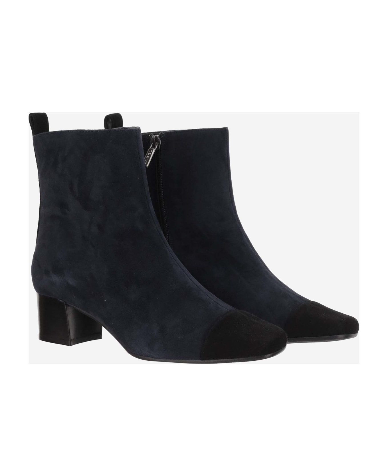 Carel Suede Ankle Boot - Navy blue/black ブーツ