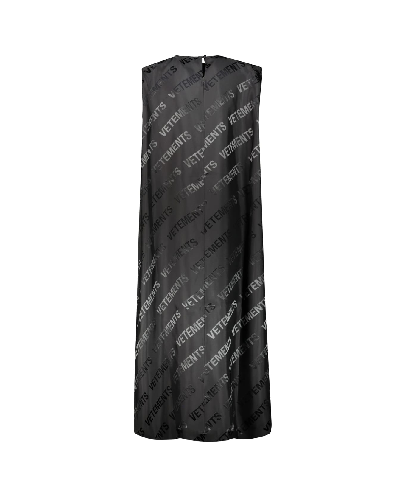 VETEMENTS Monogram Summer Dress - Black