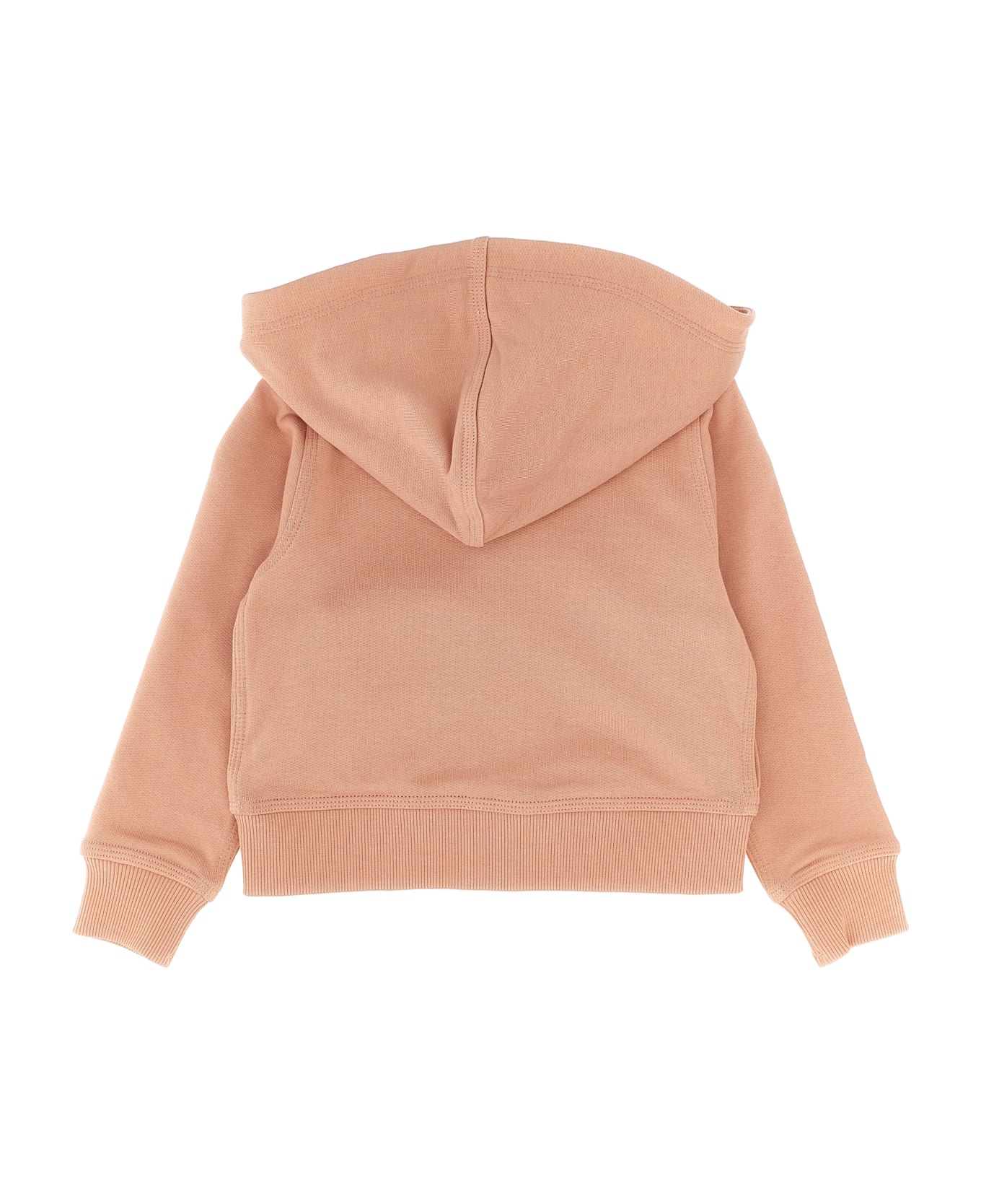 Burberry 
elin Check Tape
 Hoodie - Pink