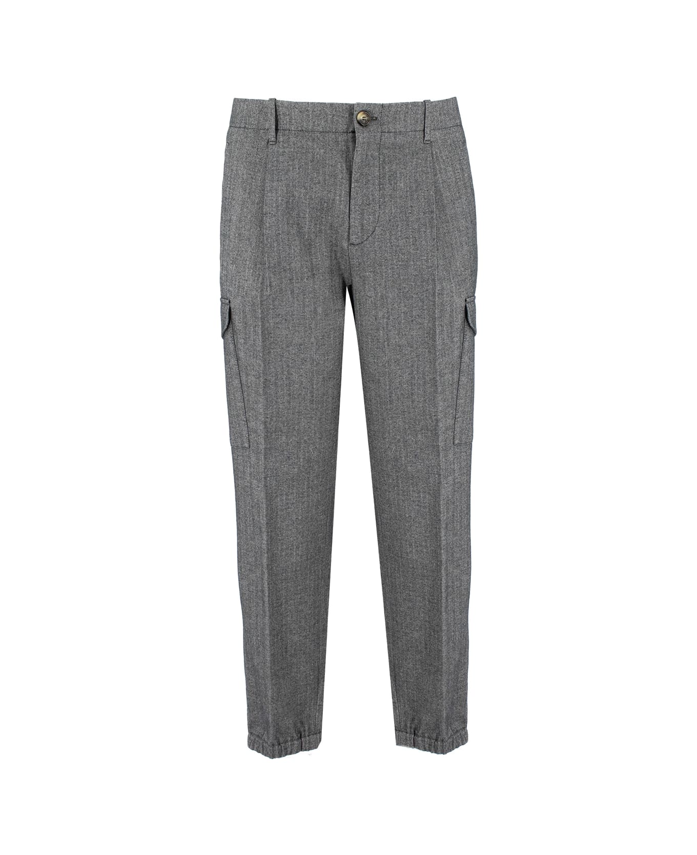 Brunello Cucinelli Trousers - GRIGIO SCURO
