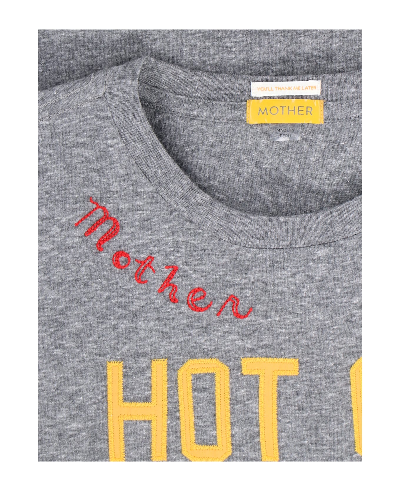 Mother "hot On The Trail" T-shirt - Gray