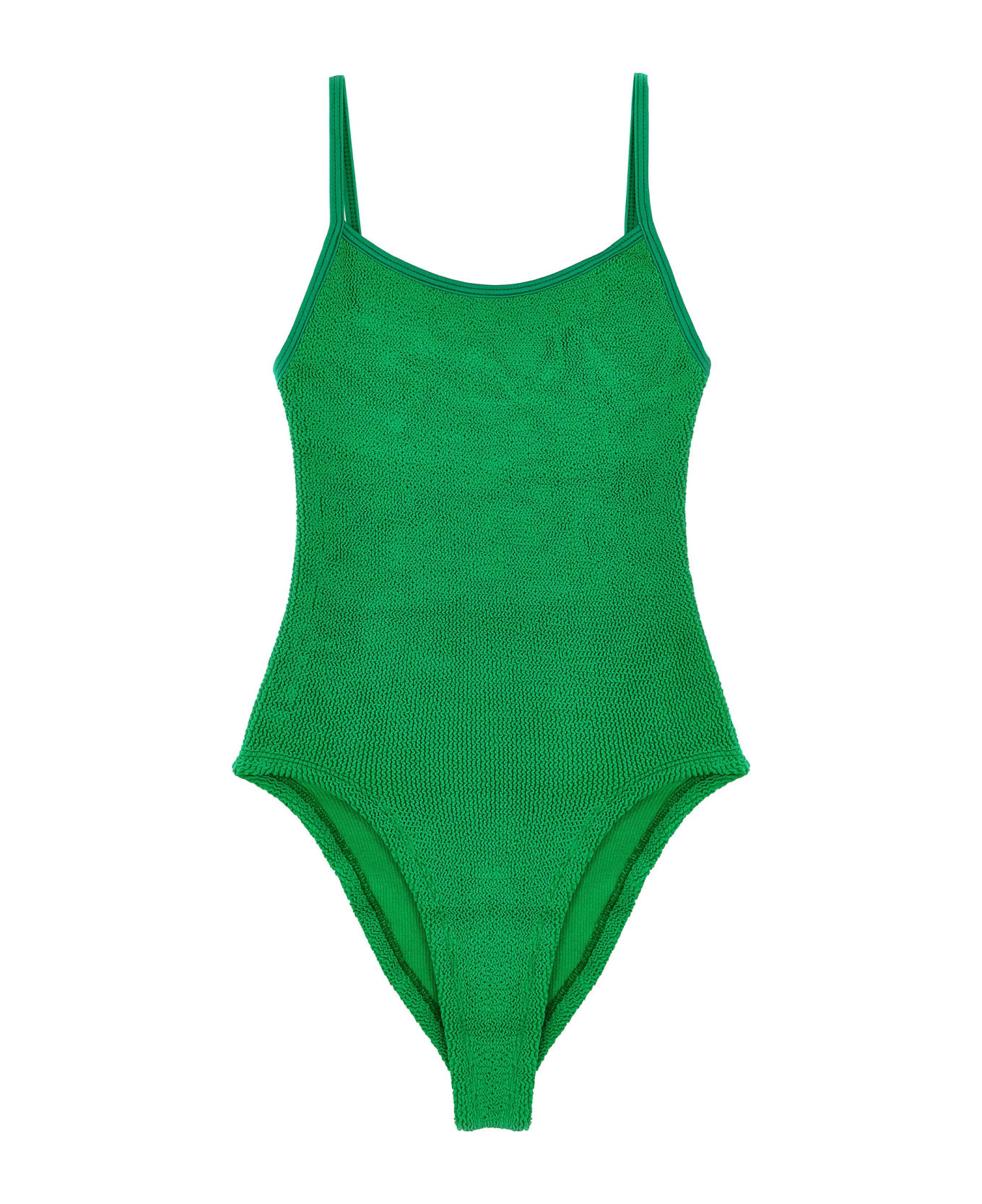 Hunza G 
pamela Swim
 One-piece Swimsuit - Green