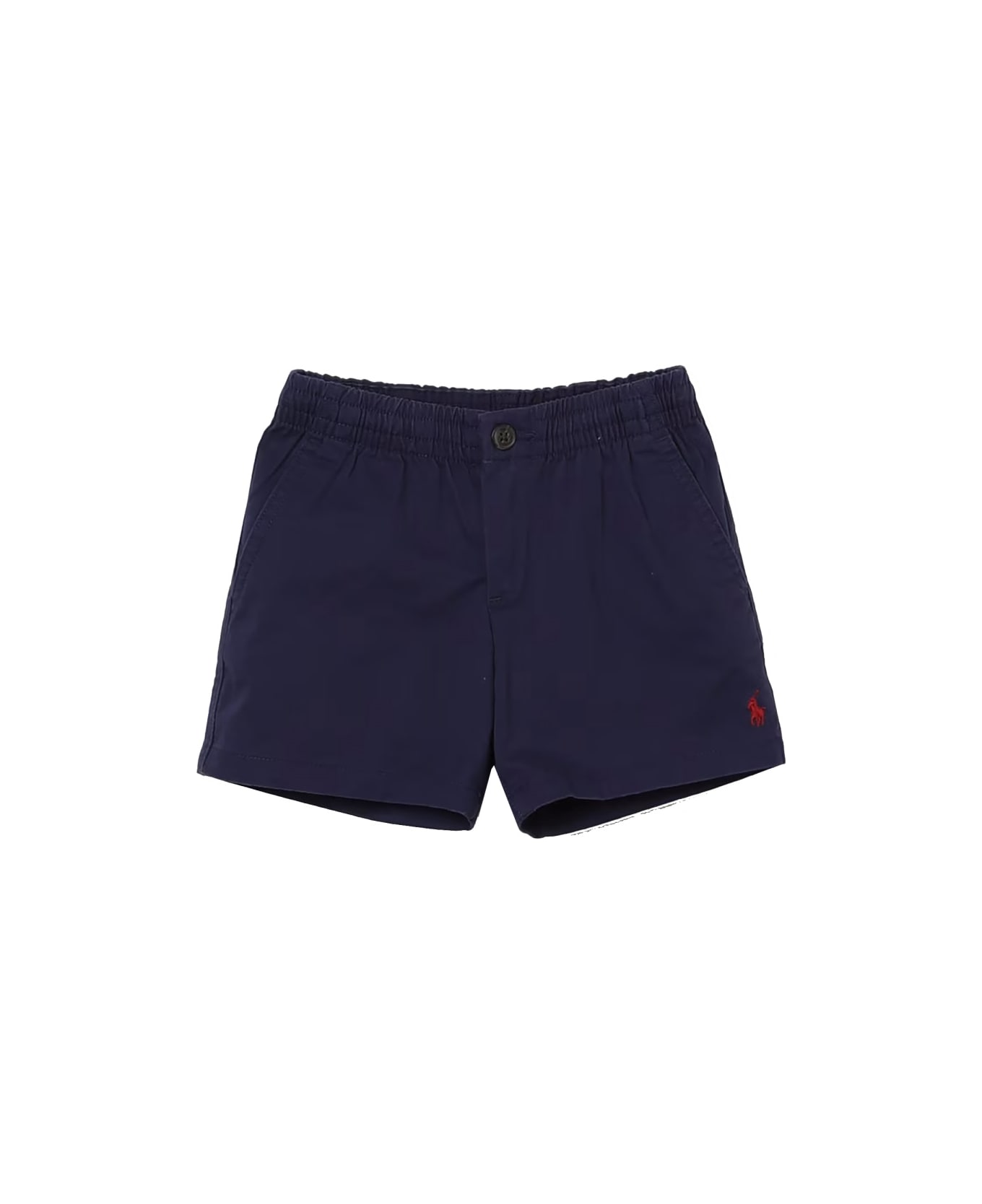 Polo Ralph Lauren Bermuda With Logo - BLUE