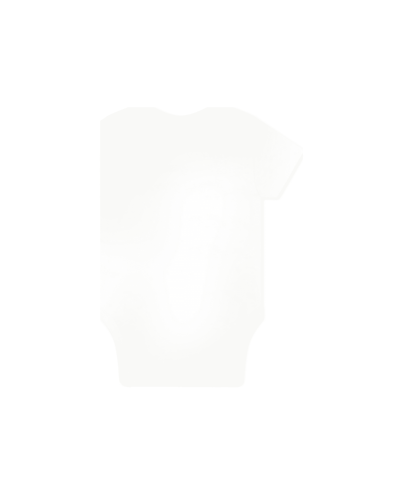 Off-White Multicolor Body Set For Baby Girl With Logo - Multicolor