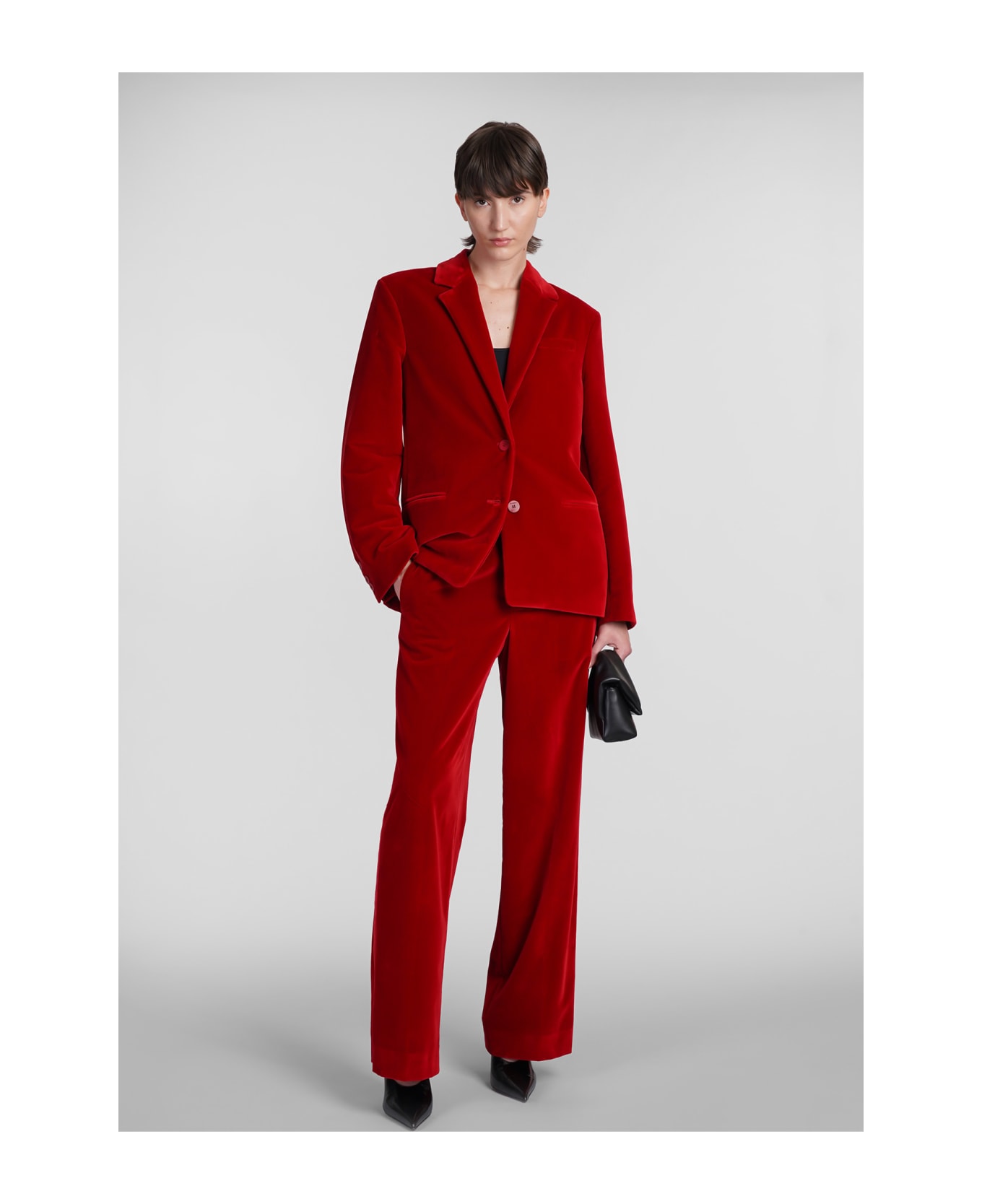J.W. Anderson Blazer In Red Cotton - red