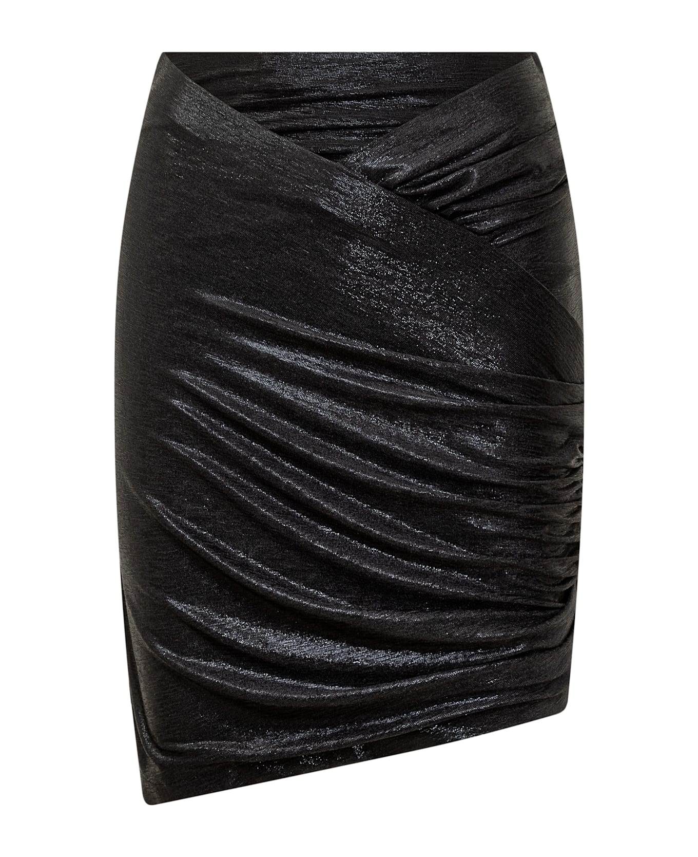 IRO Ophine Skirt - BLACK LUREX