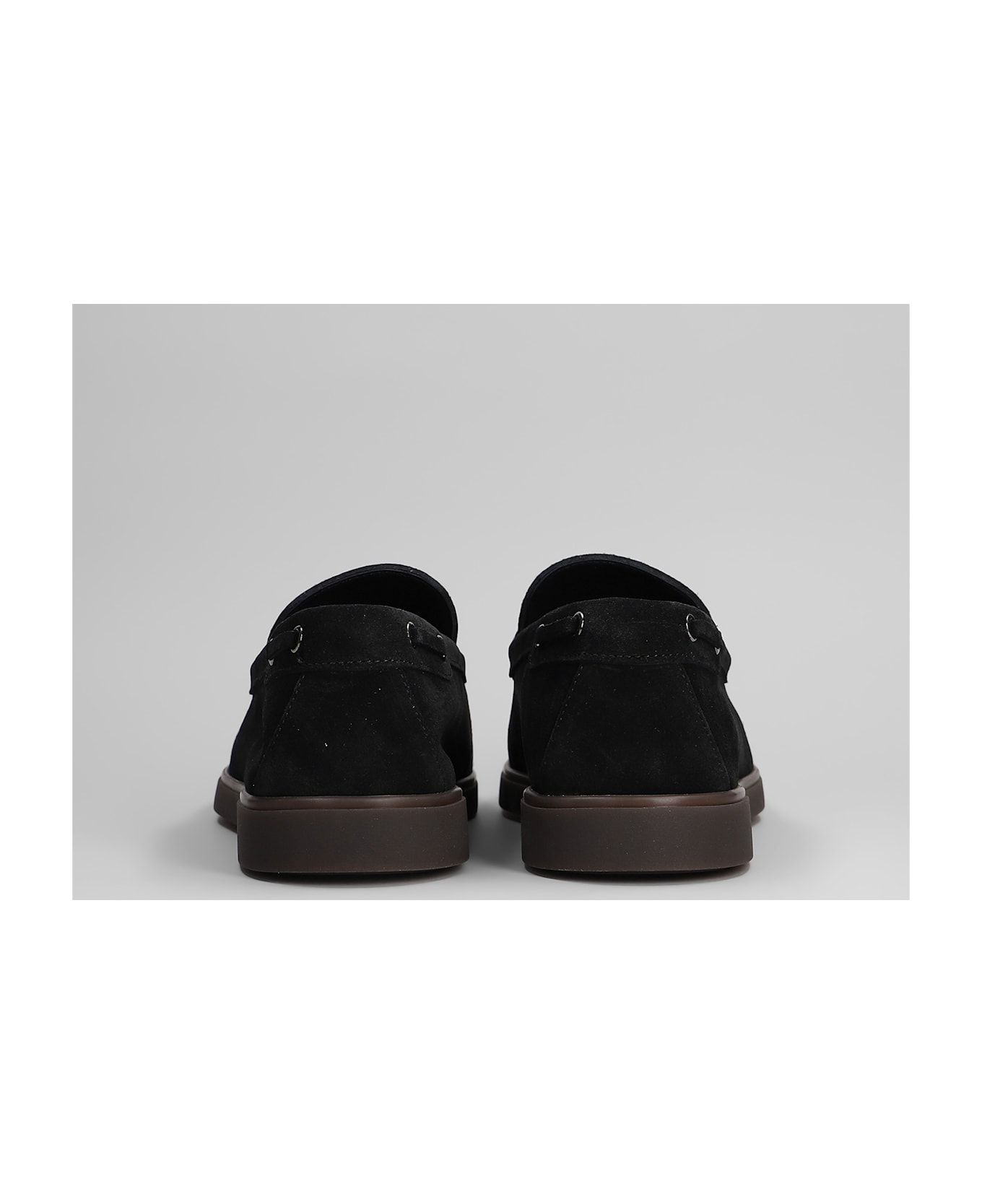 Giuseppe Zanotti The Maui Loafers In Black Suede - black