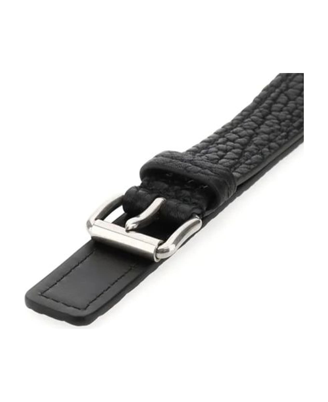 prada skarp Leather Belt - Black