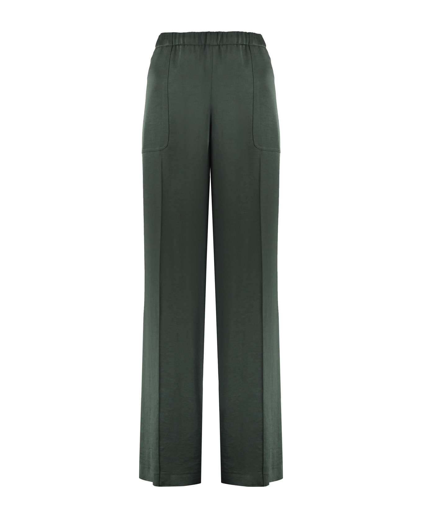 Vince Satin Trousers - green