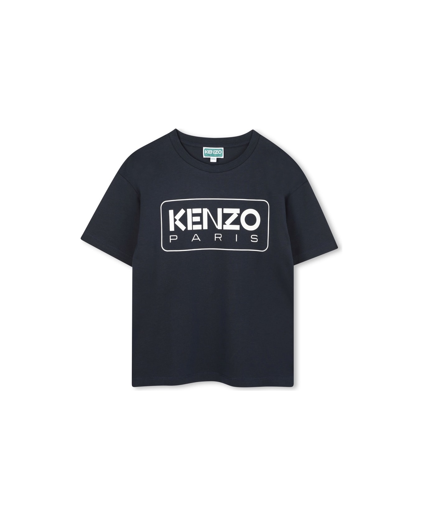 Kenzo T-shirt With Logo - BLUE