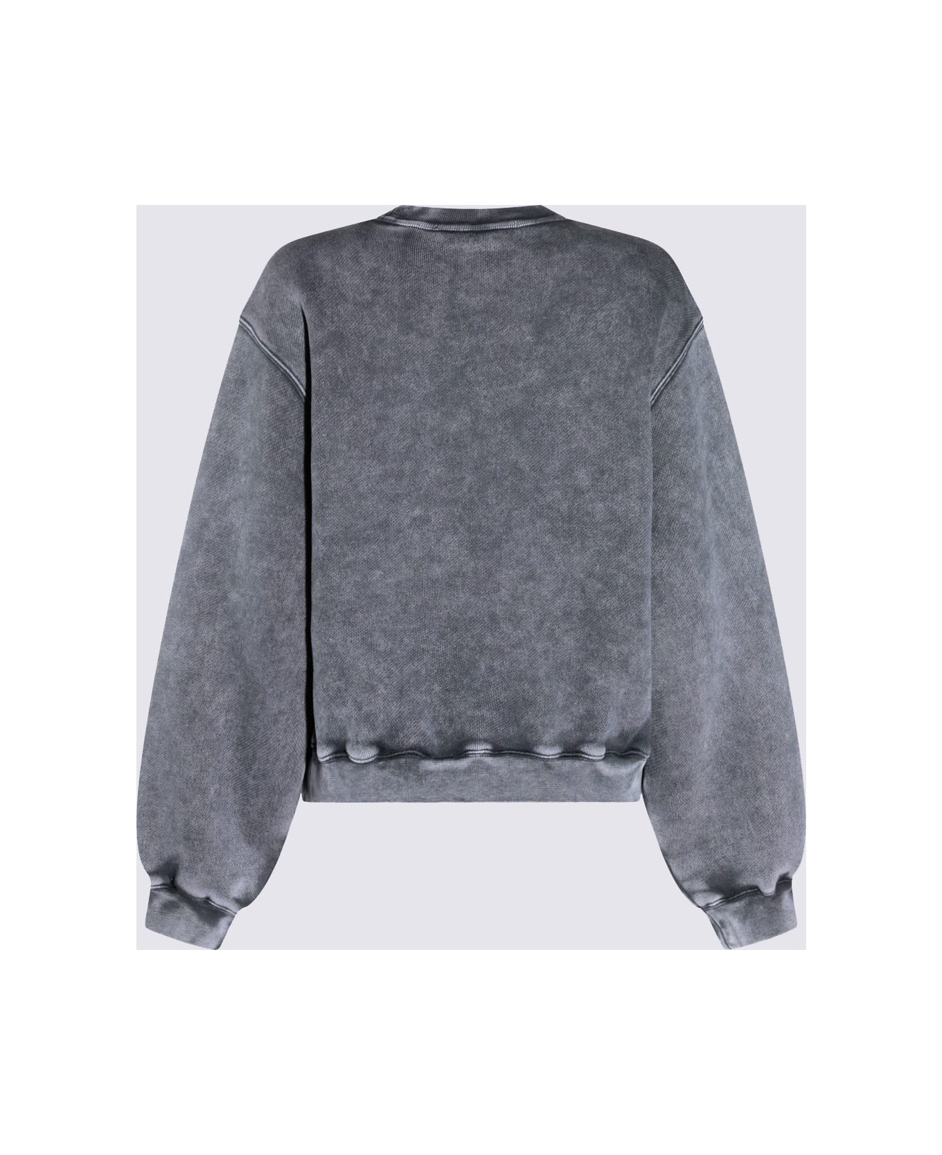Alexander Wang Grey Cotton Sweatshirt - WASHED GRANITE