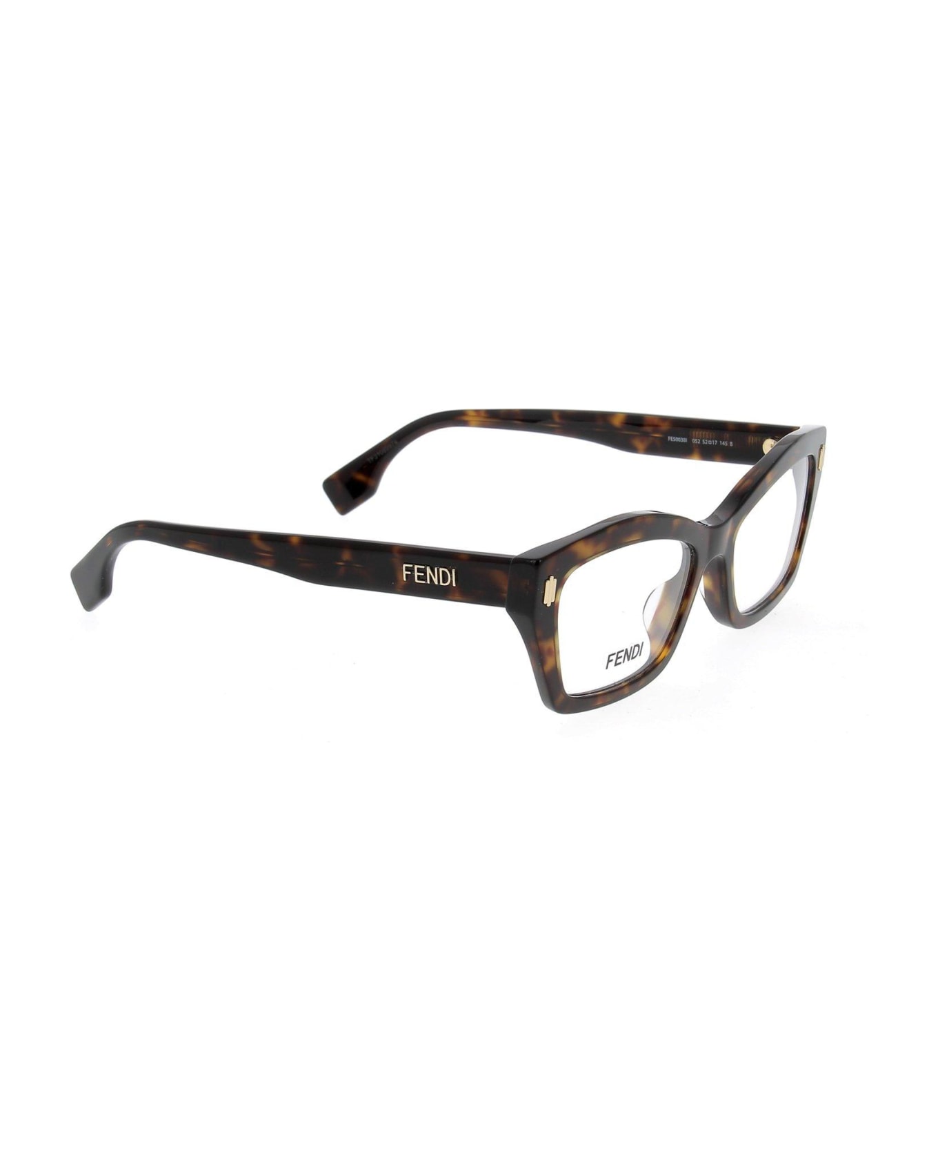 Fendi Eyewear Square Frame Glasses - 052 アイウェア