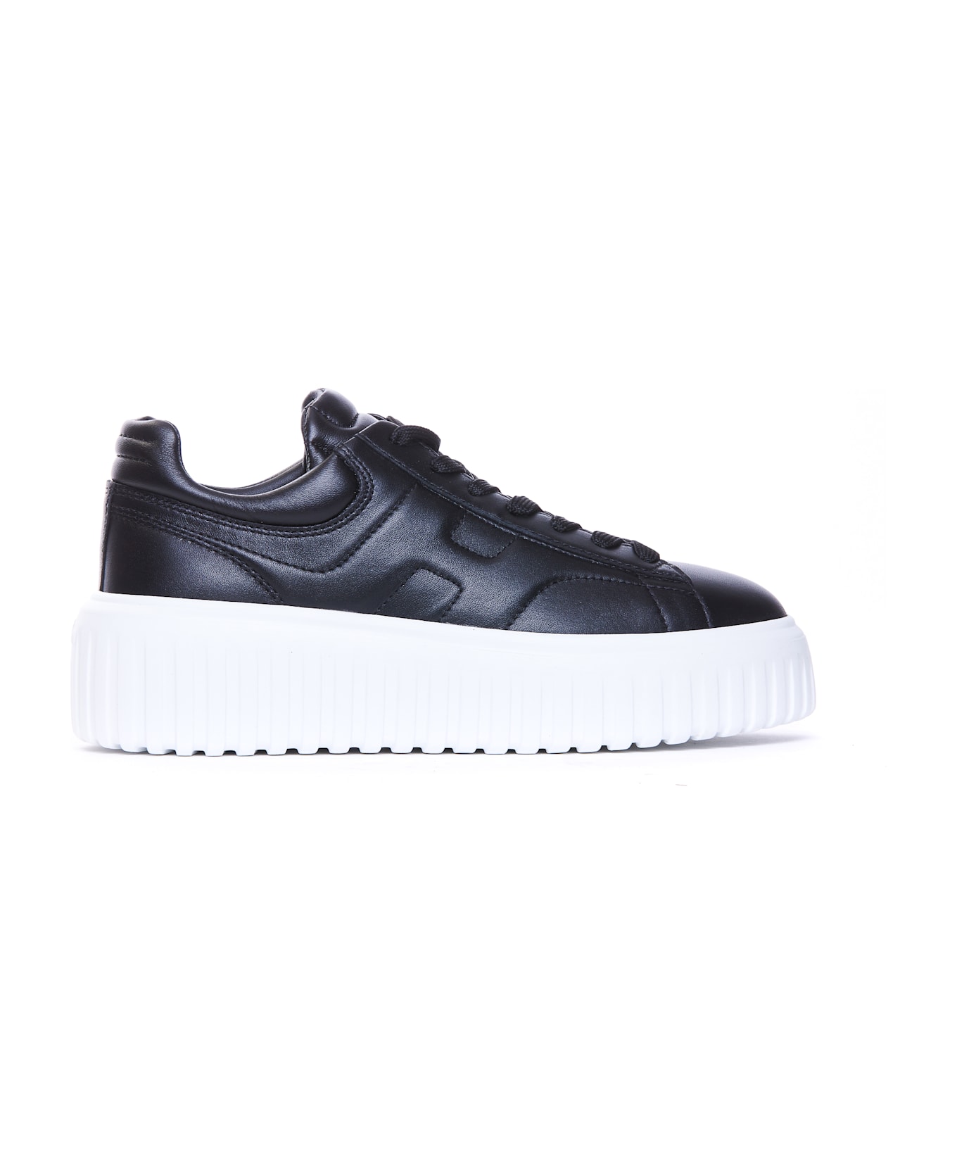 Hogan H-stripes Sneakers - Black