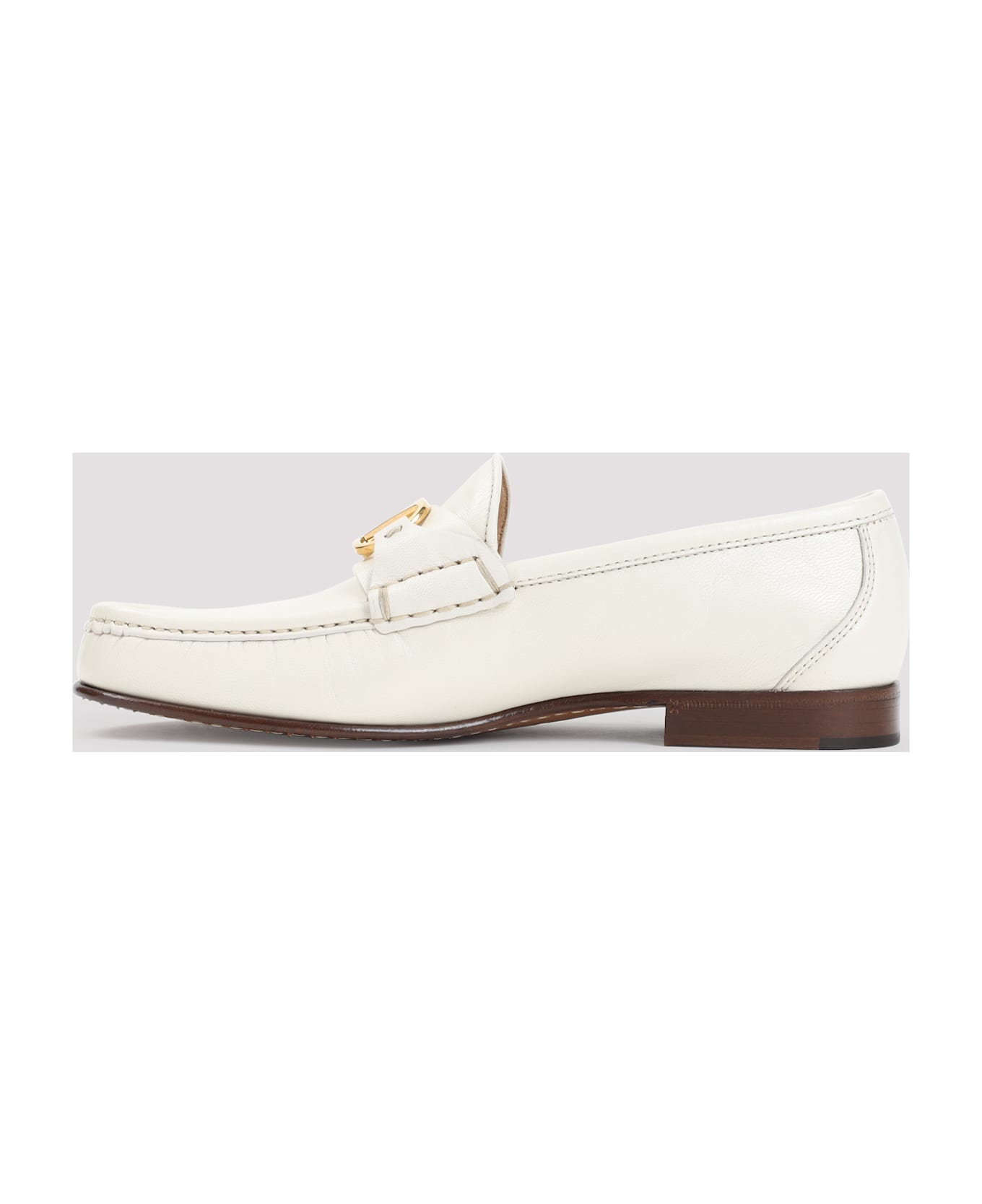 Valentino Garavani V Logo Signature Loafer - Ivory