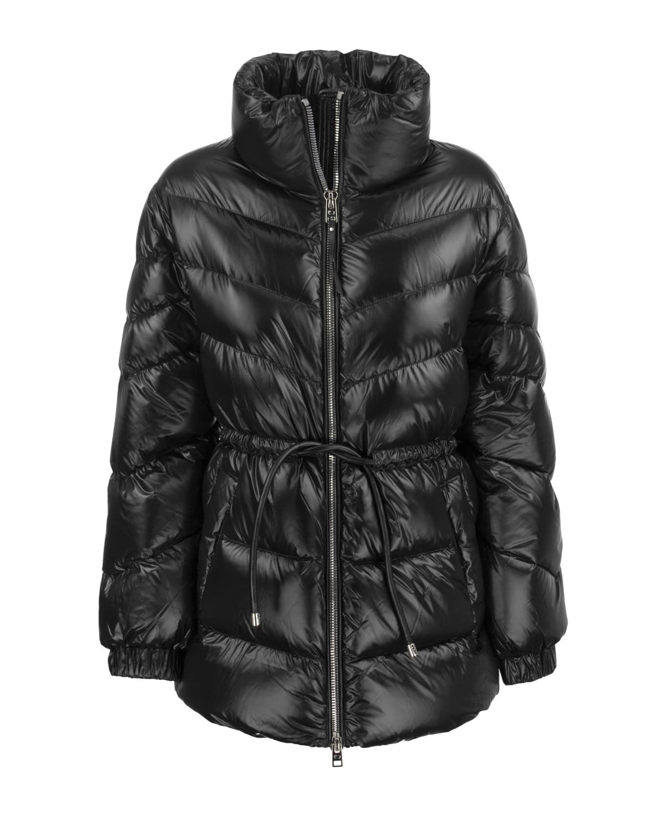 Woolrich Aliquippa Puffy Medium Nylon Down Jacket italist, ALWAYS