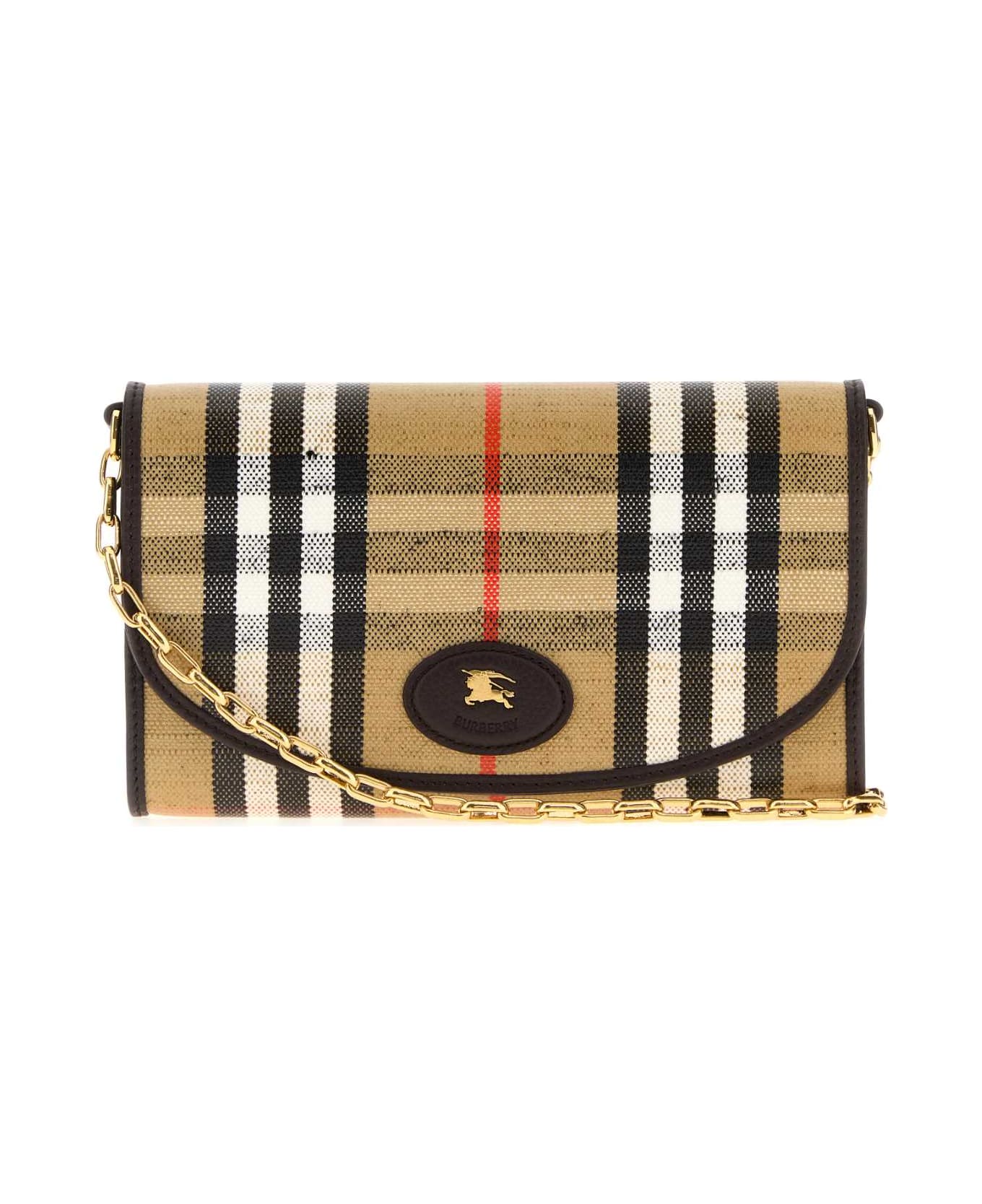 Burberry Printed Canvas Highlands Wallet - SANDIPCHECK
