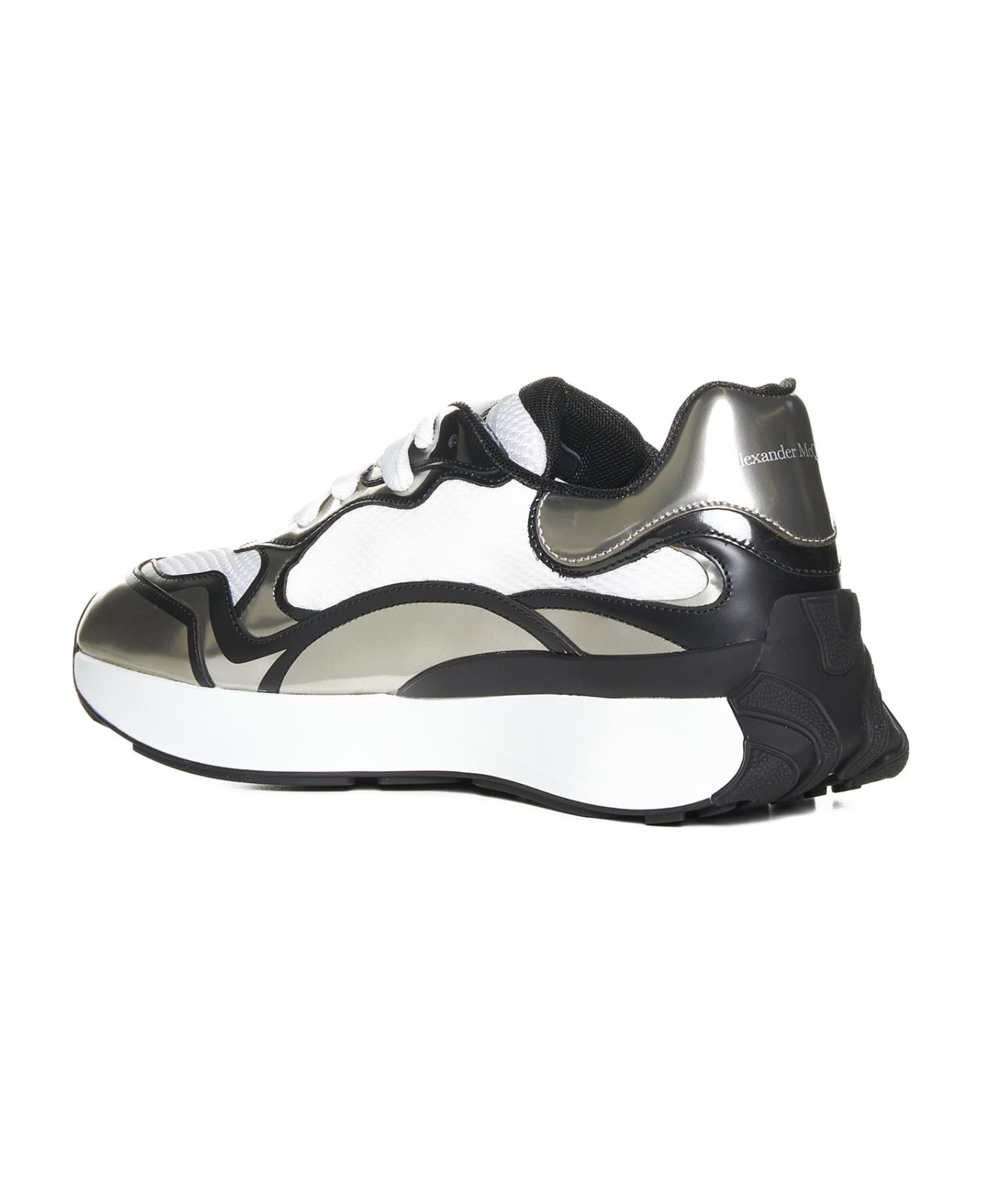 Alexander McQueen Sneakers - White/beige/blk/sil