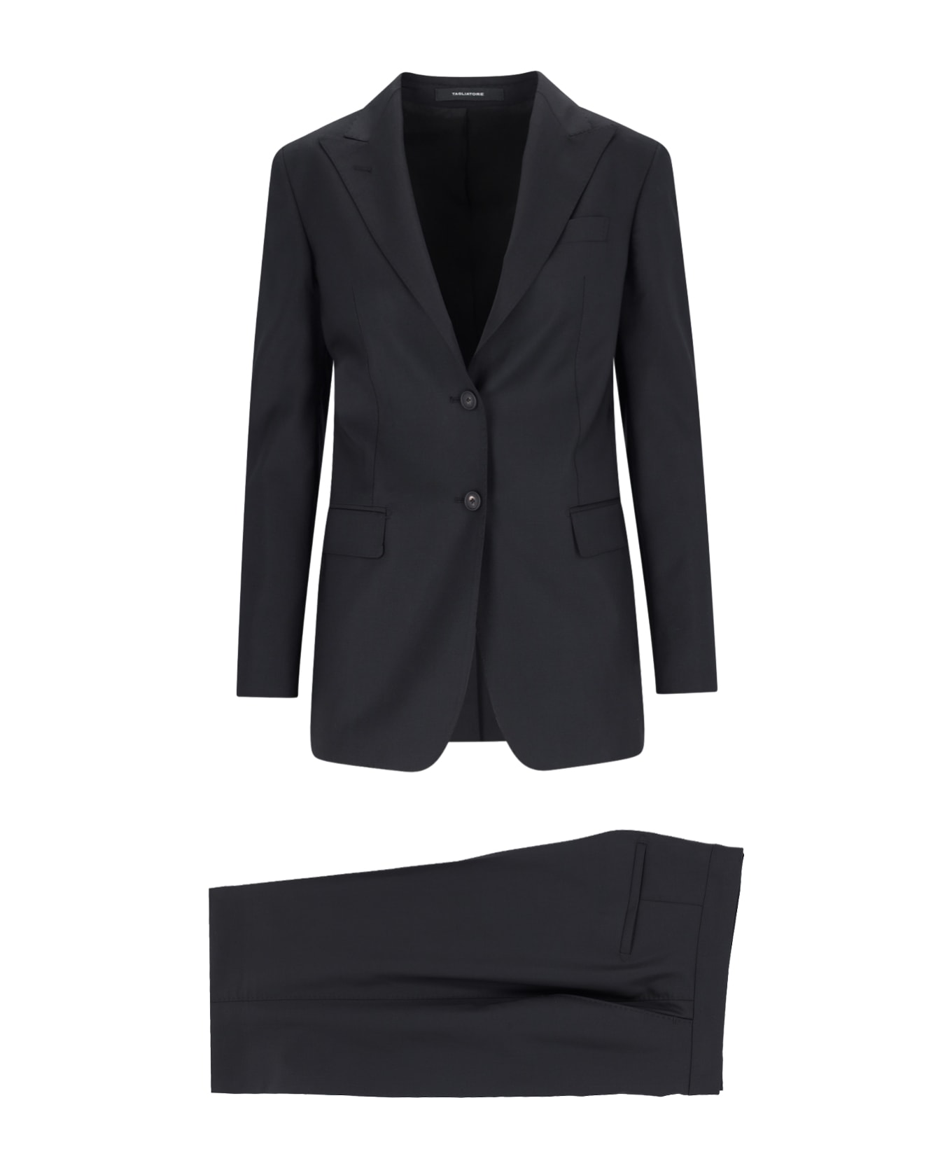 Tagliatore Single-breasted Suit - Black  