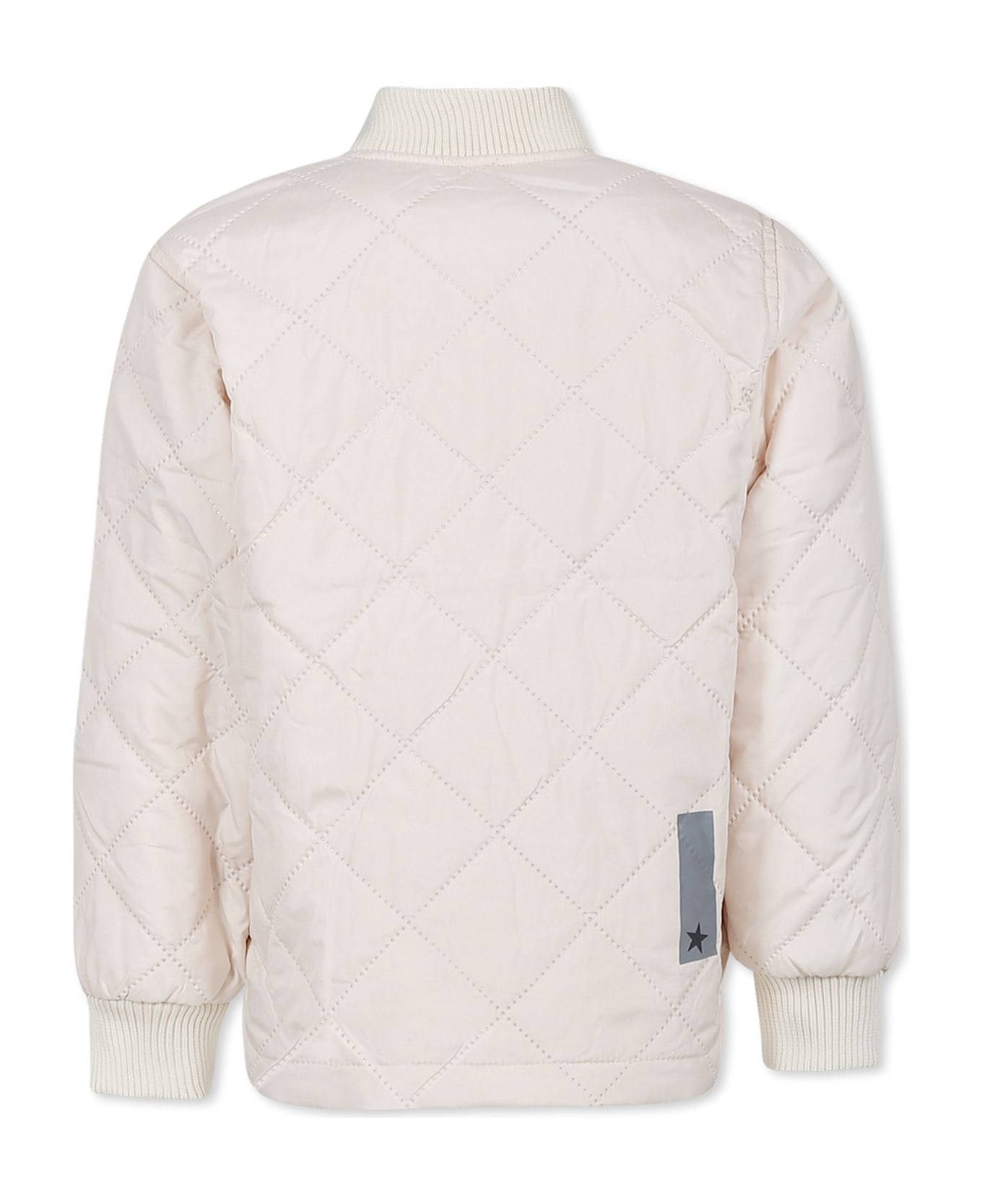Molo Ivory Down Jacket For Kids - Ivory