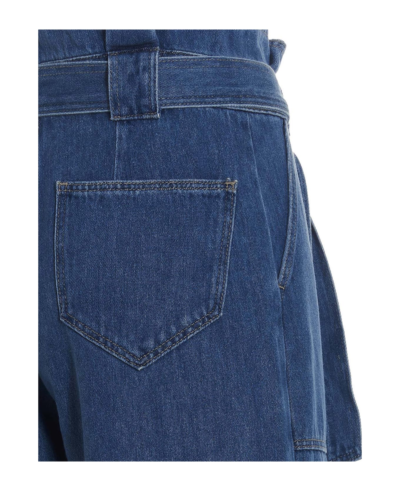 Karl Lagerfeld Jeans 'paperbag Waist' - Blue