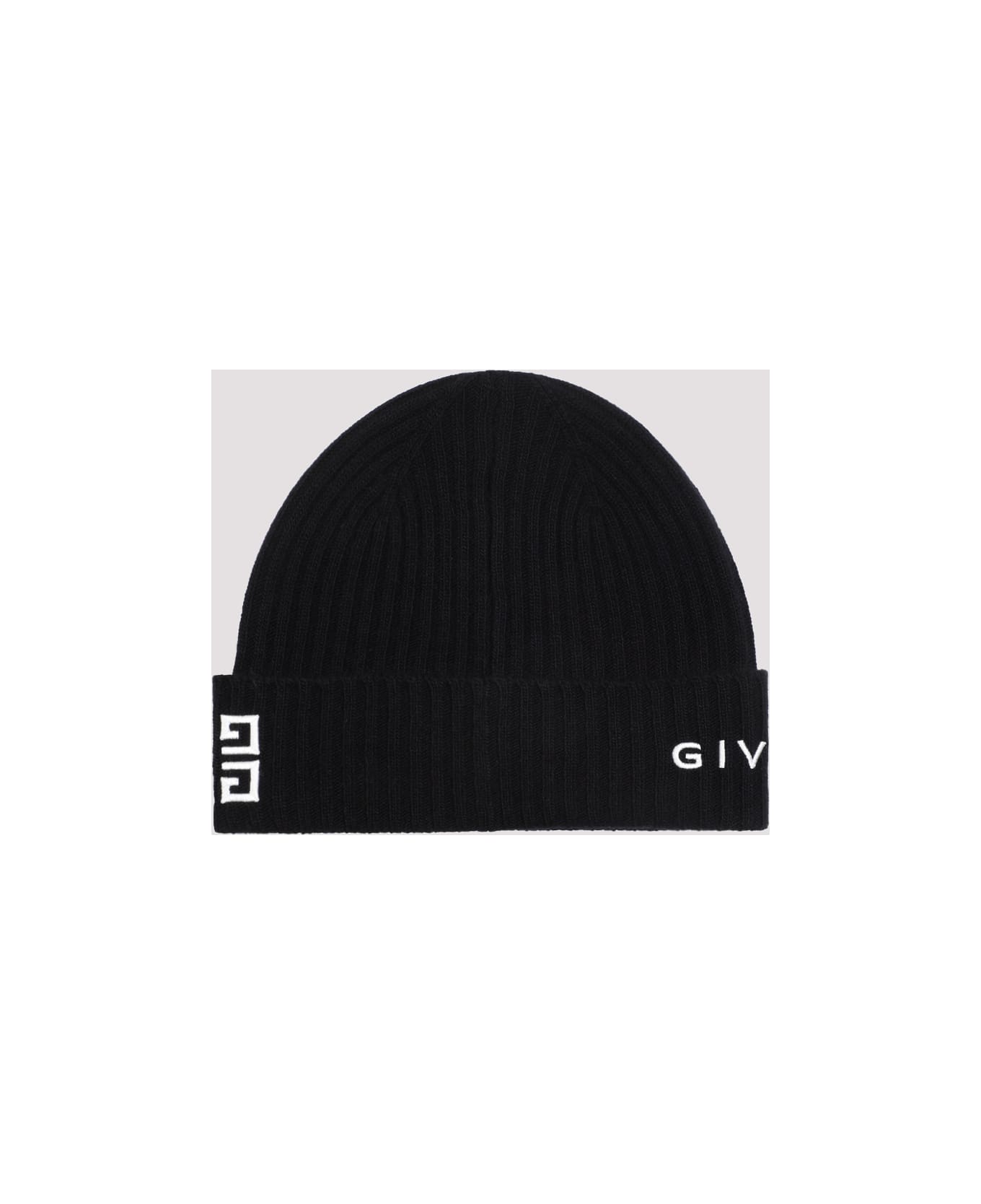 Givenchy 4g Beanie - Black White 帽子