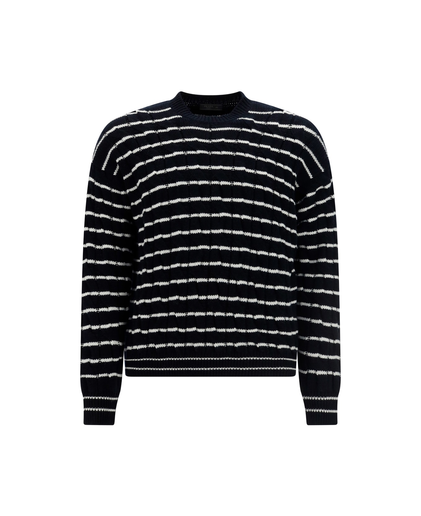 Prada Sweater - Blu+bianco