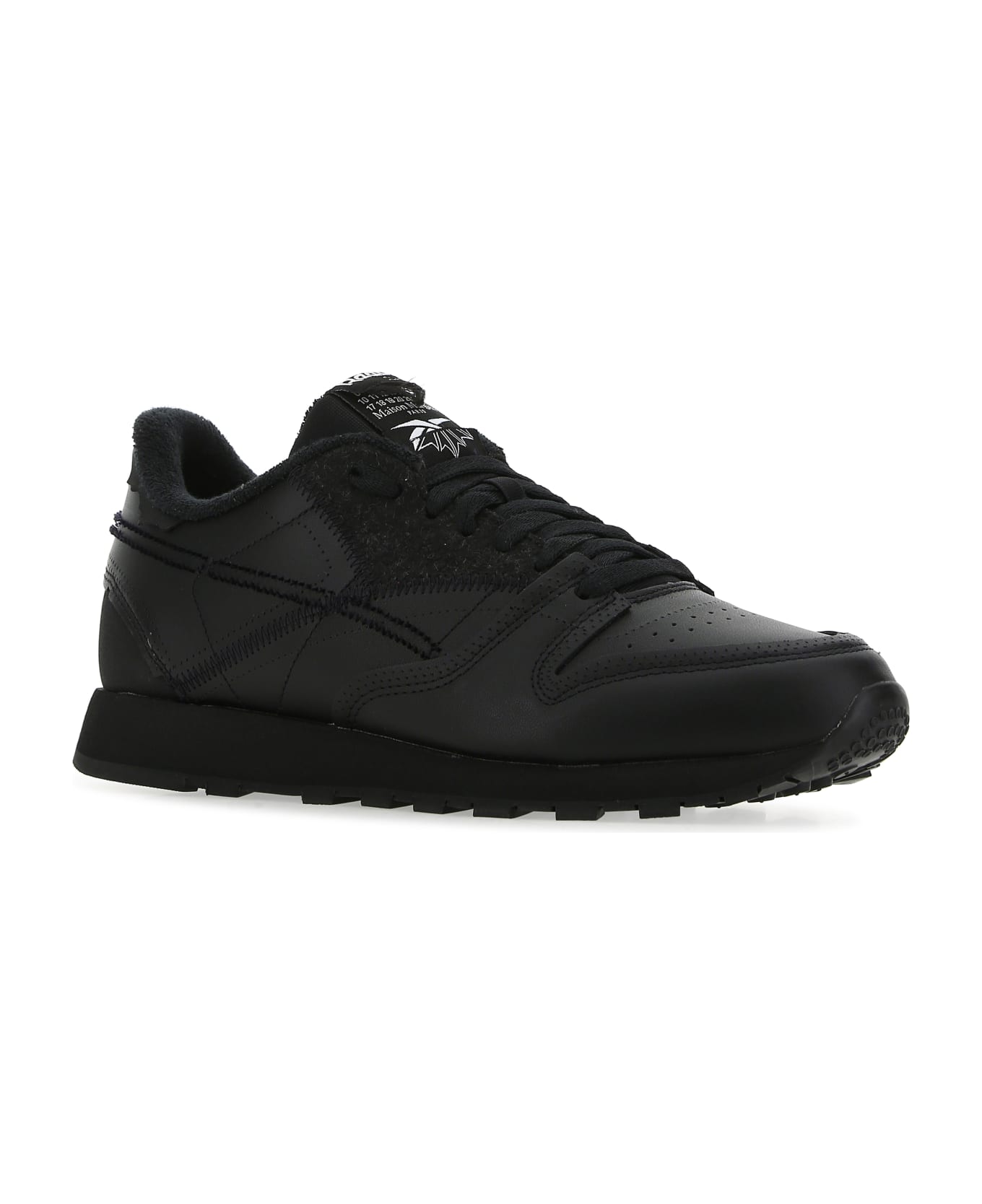 Reebok Black Leather And Fabric Project 0 Cl Memory Of Sneakers - BLACKFTWWHTBLACK スニーカー