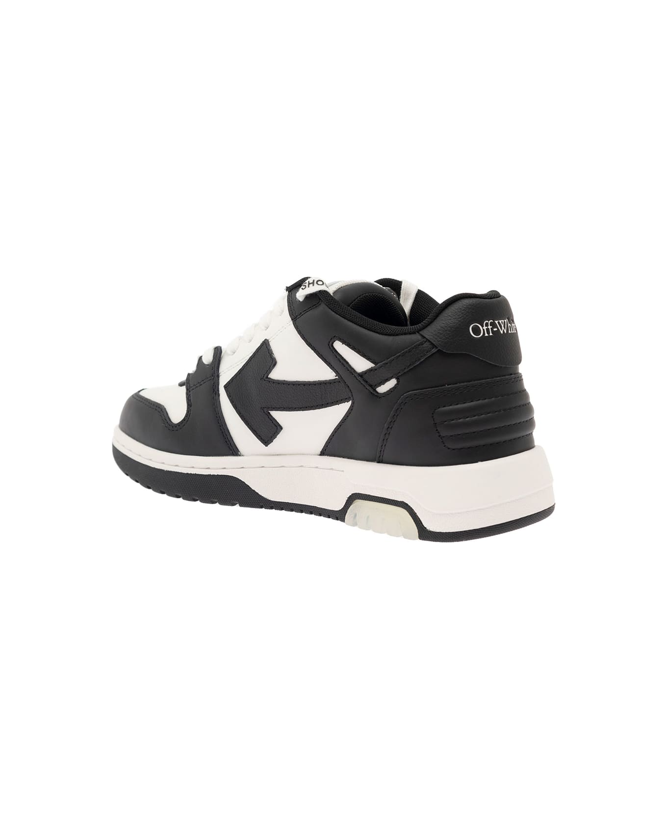 Off-White Out Of Office Calf Leather White Black - White