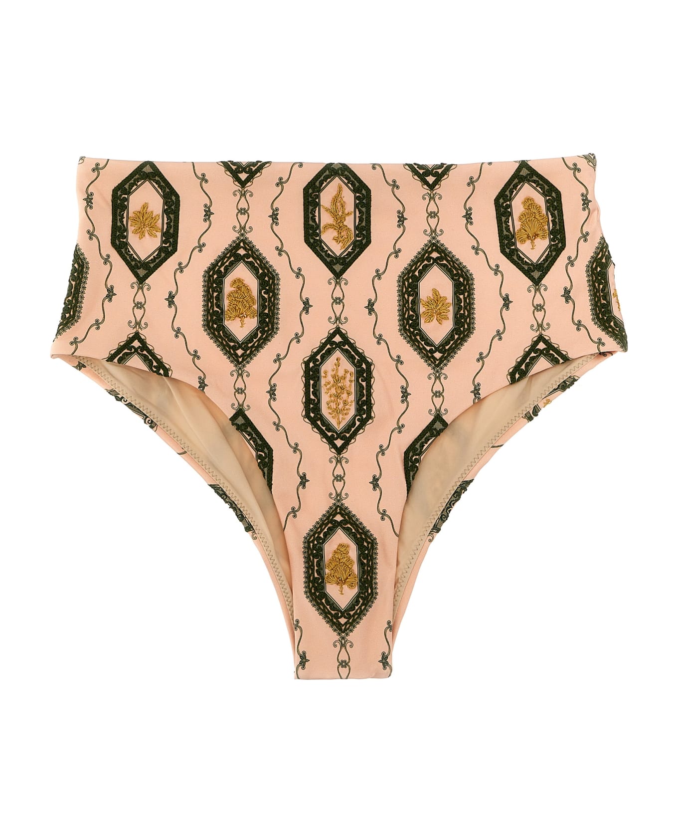 Agua by Agua Bendita 'magenta Calado' Bikini Briefs - Multicolor 水着