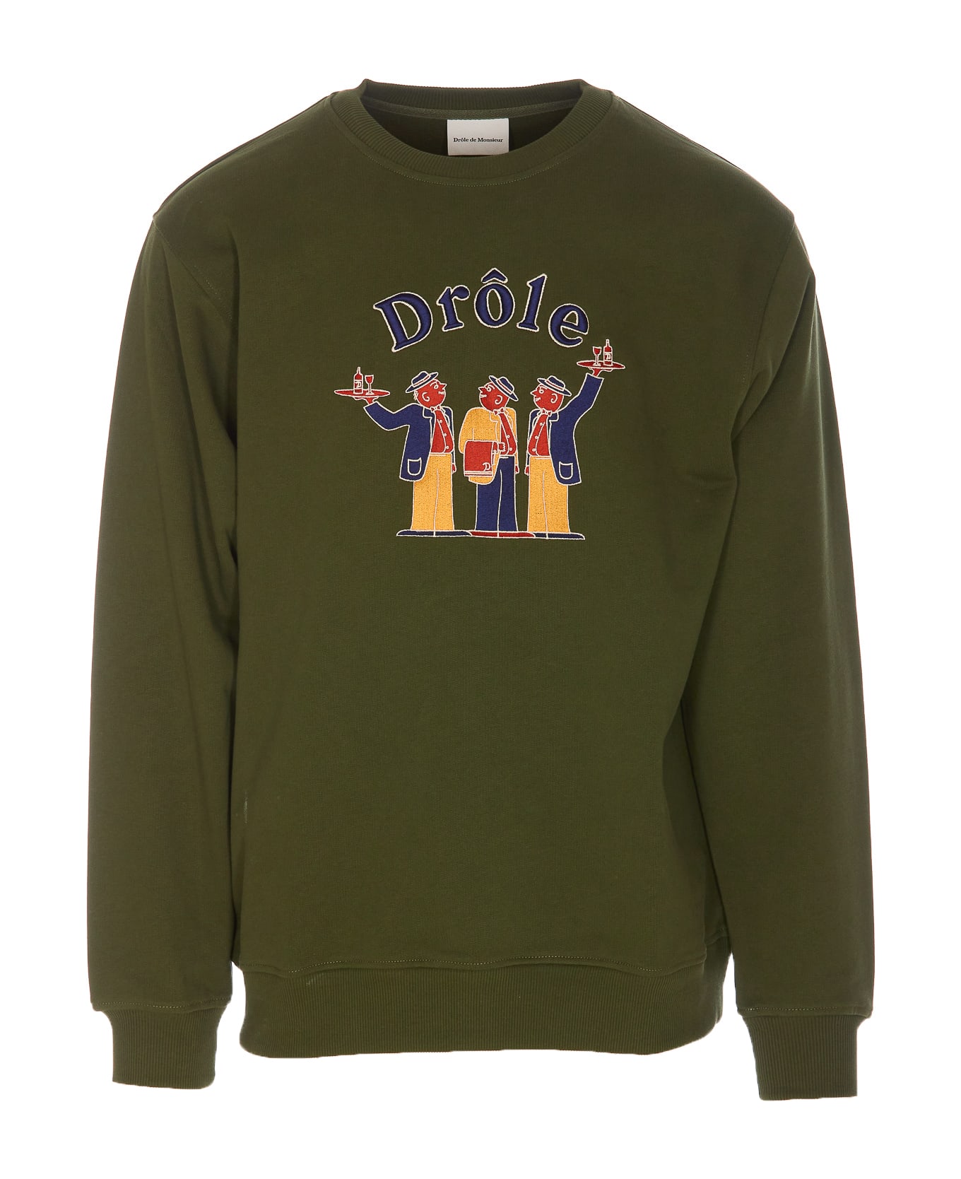 Drôle de Monsieur Le Crillon Sweatshirt - Green