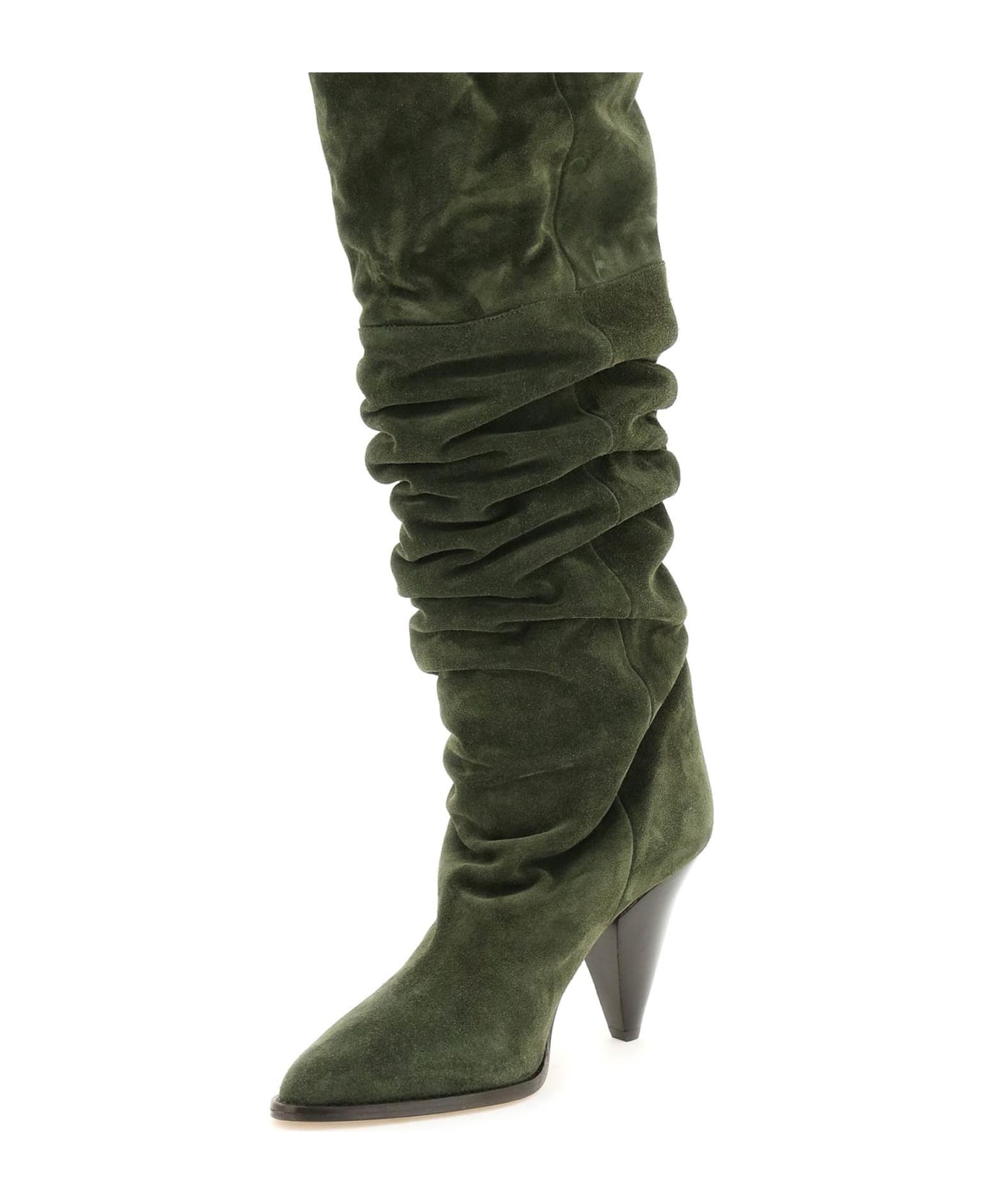 Marant Étoile Suede Leather Riria Slouchy Boots | italist, ALWAYS LIKE A SALE