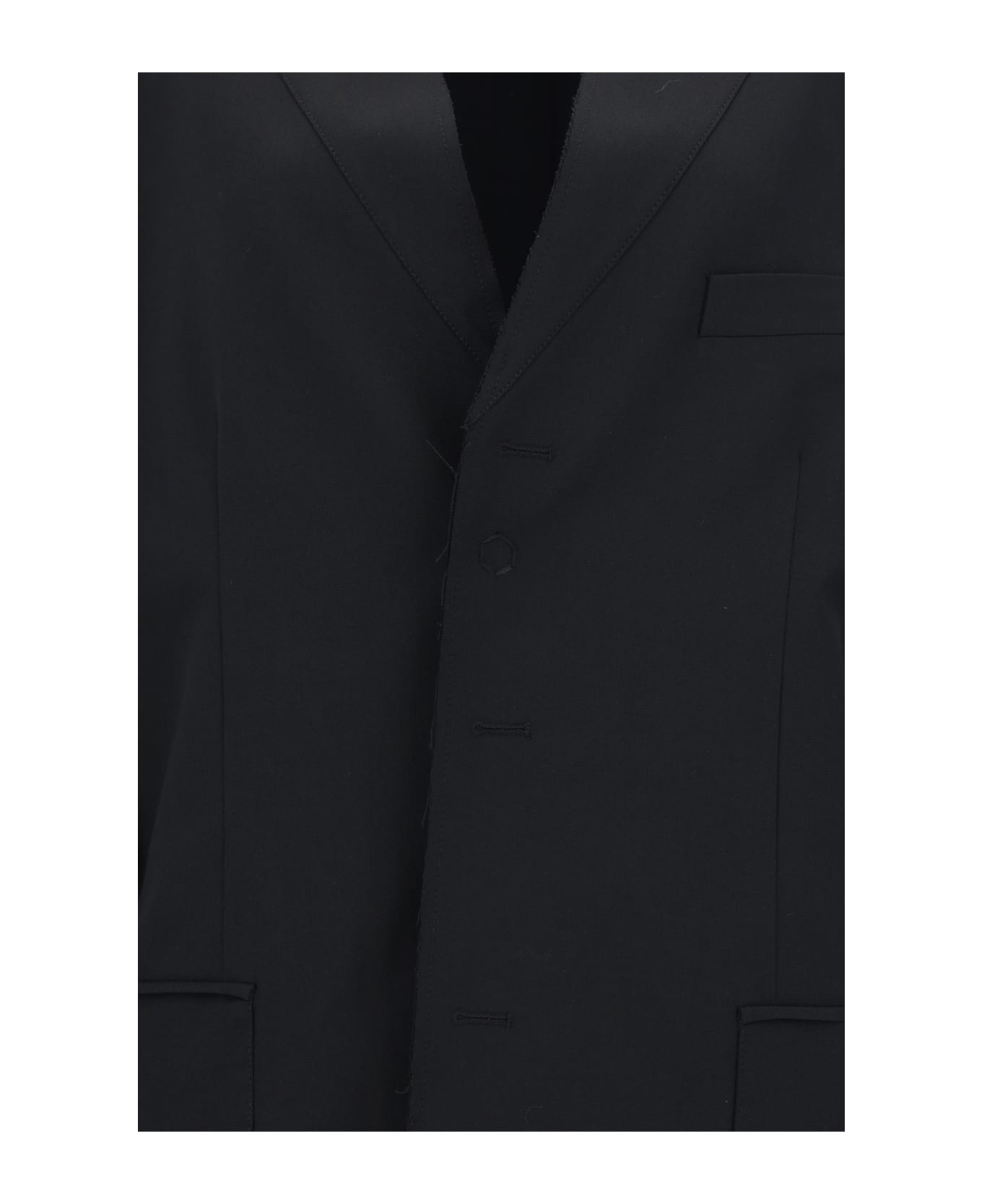 MM6 Maison Margiela Blazer Jacket - Black ブレザー