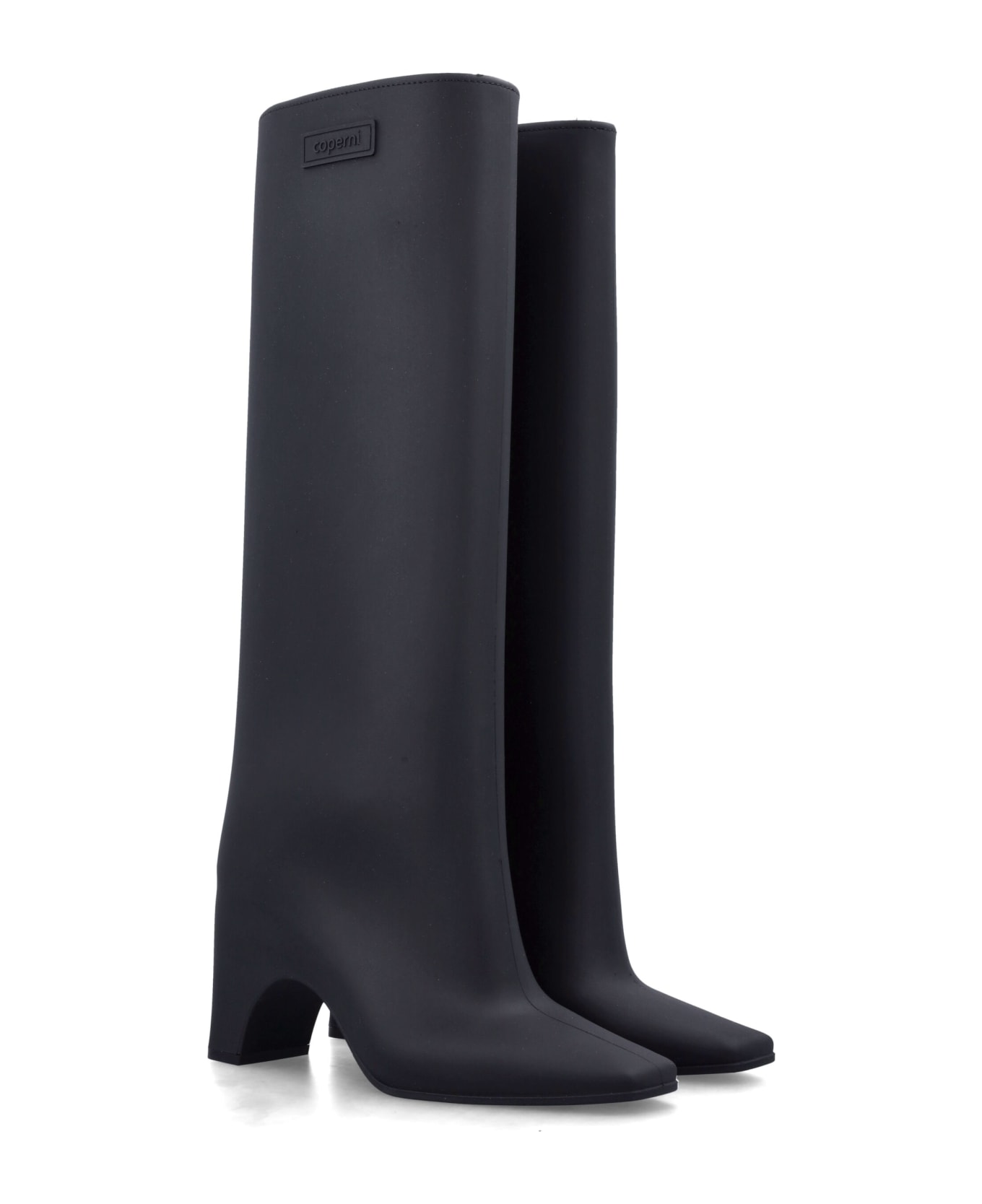 Coperni Rubber Bridge Boots - BLACK