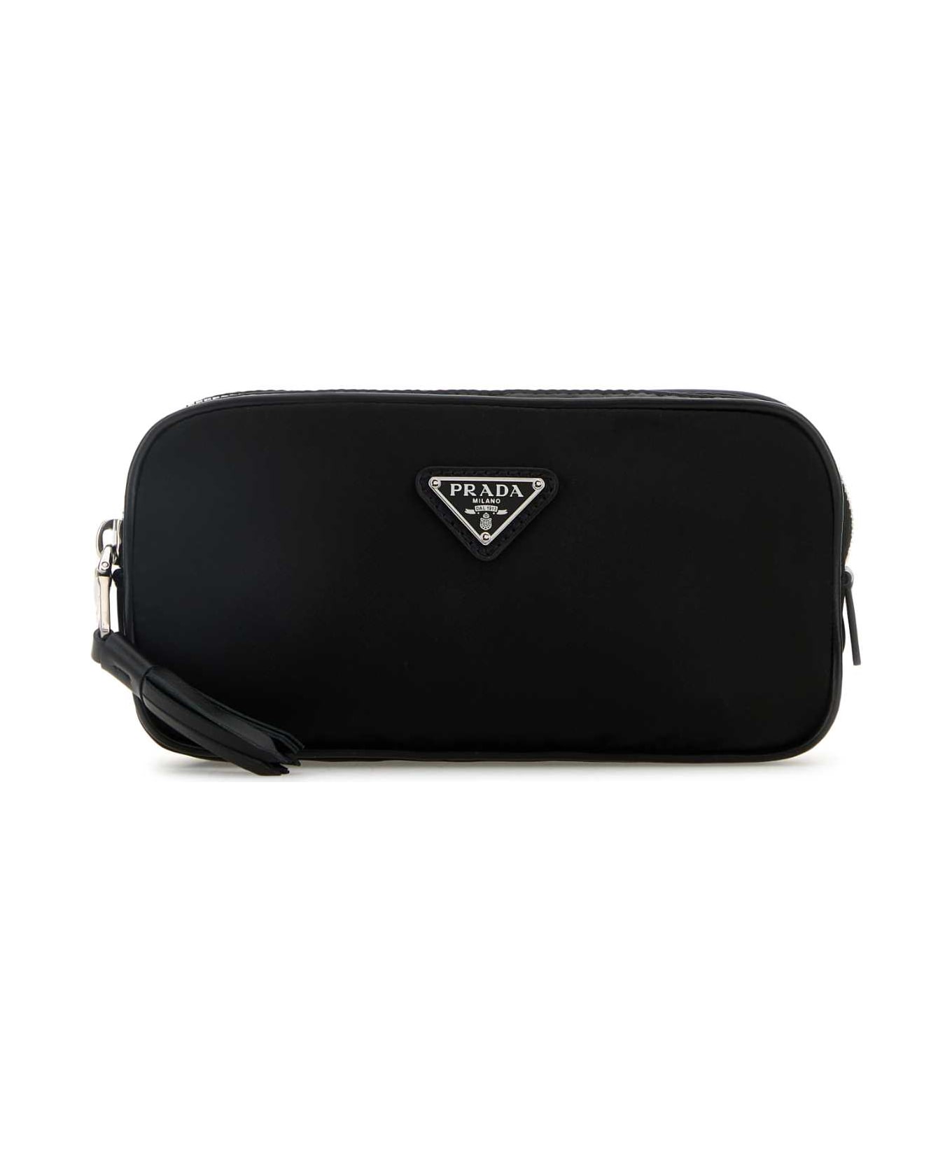 Prada Black Re-nylon Belt Bag - NERO